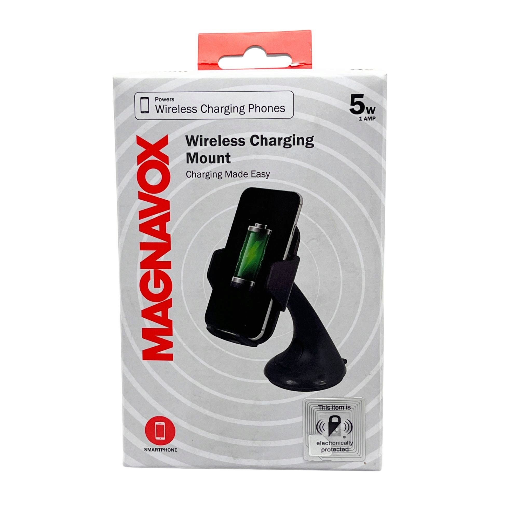 Magnavox 5W Wireless Charging Phone Mount - Qty 6