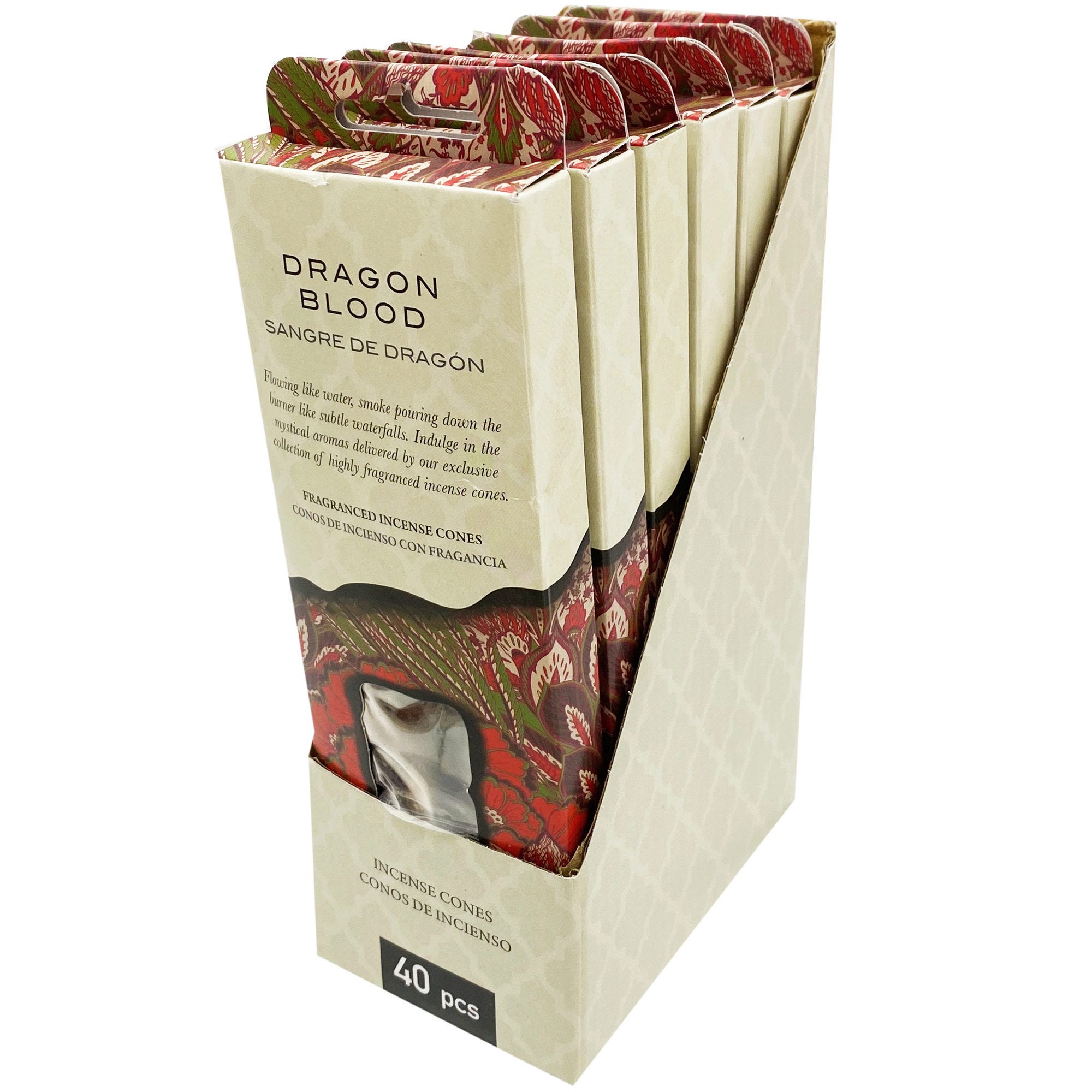 40 Count DRAGON Blood Incense Cone - Qty 48