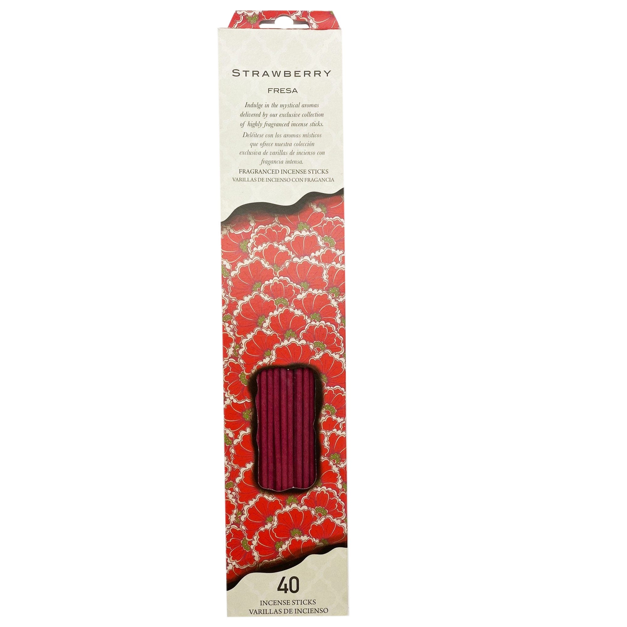 40 Count Strawberry INCENSE Sticks - Qty 54