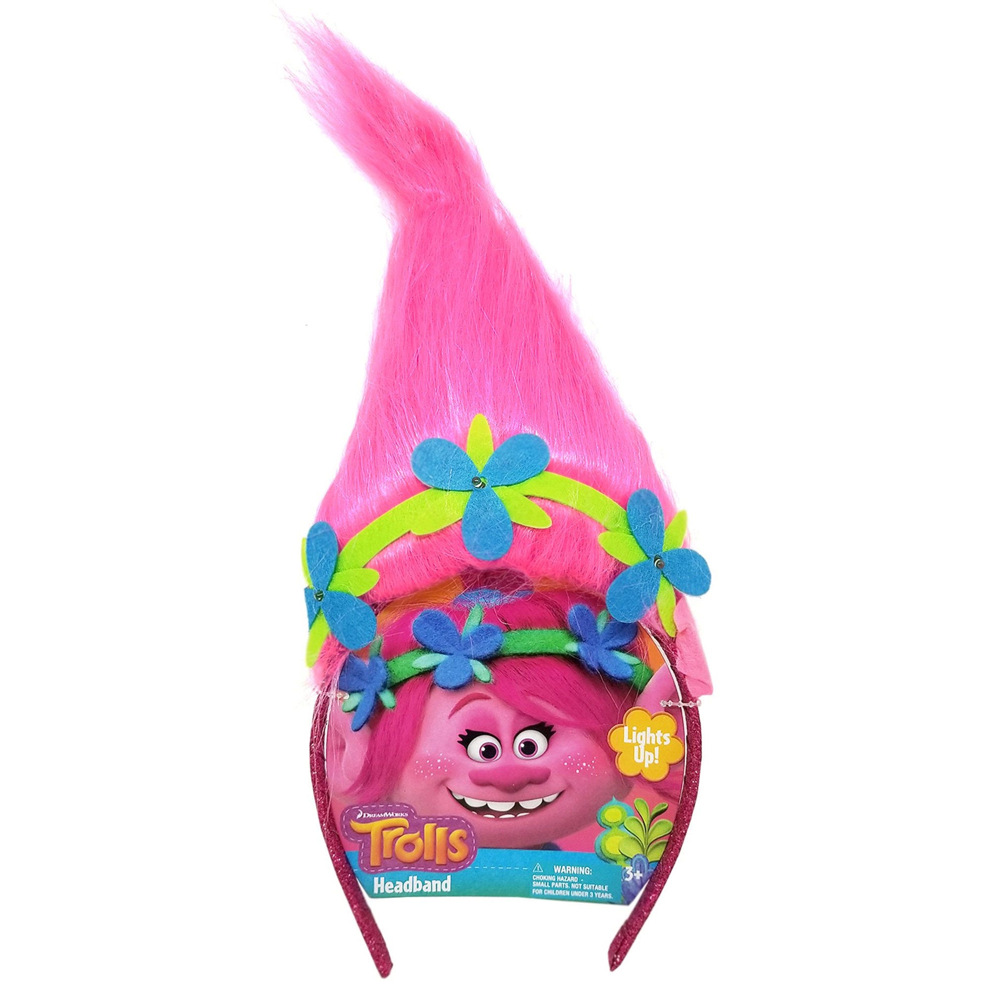 Trolls HEADBAND with Faux Fur Hair - Qty 30