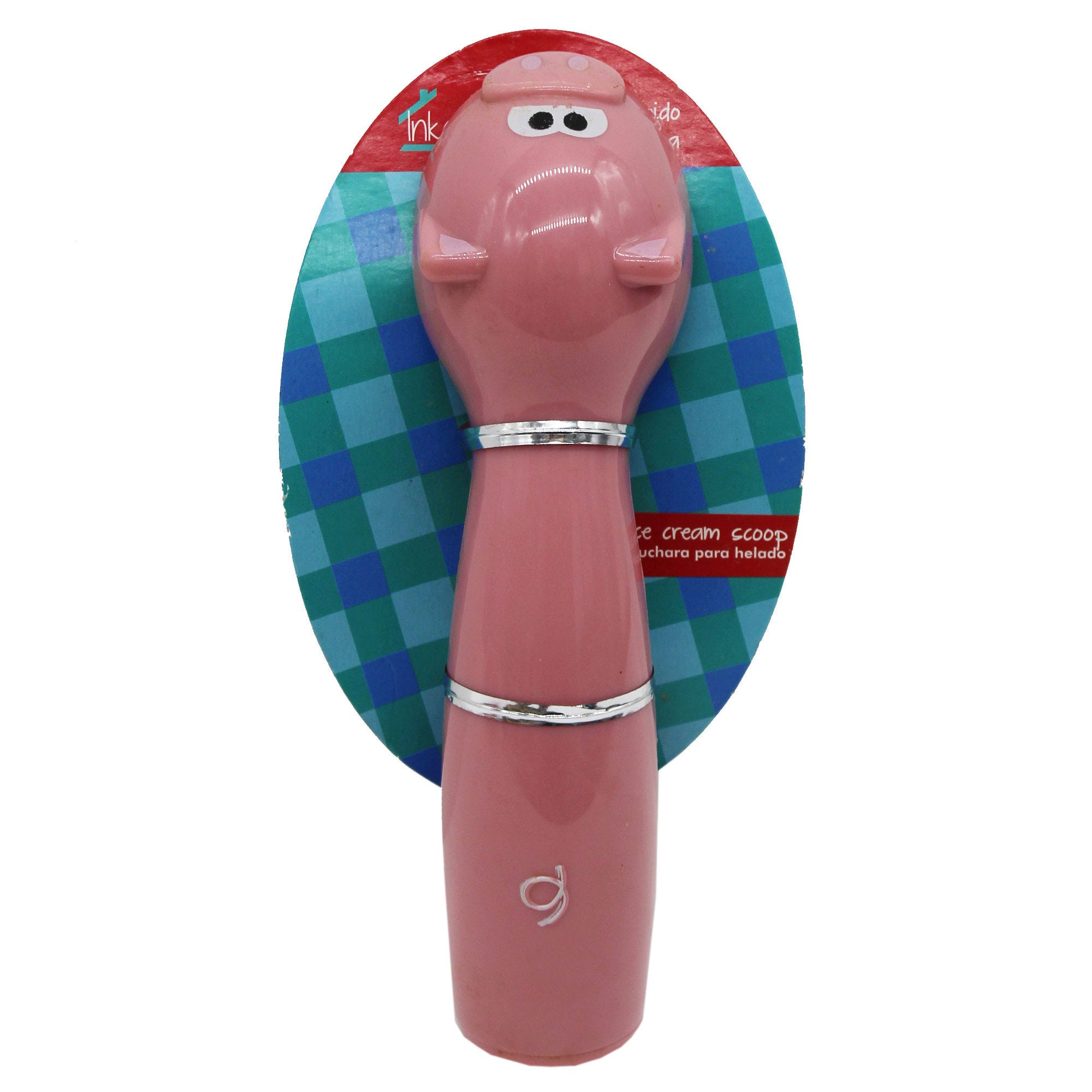 Lightweight Pink Ice Cream Scooper with Cute Pig Head - Qty 32