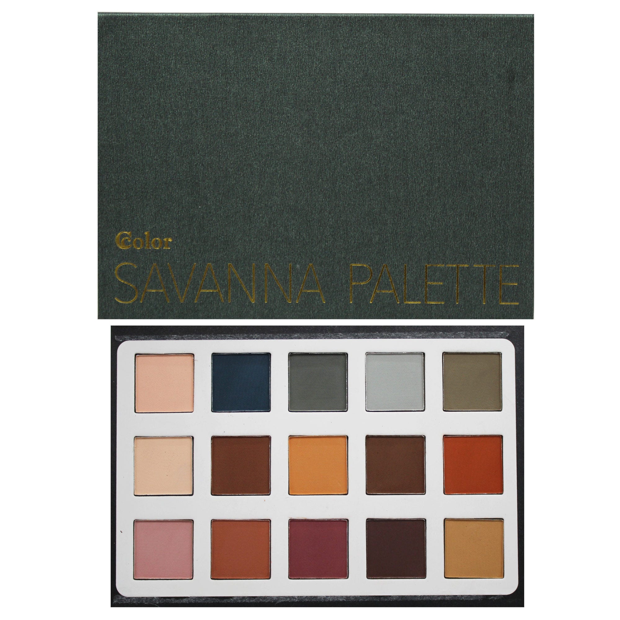 Savanna 15 Color Eyeshadow Palette - Qty 26