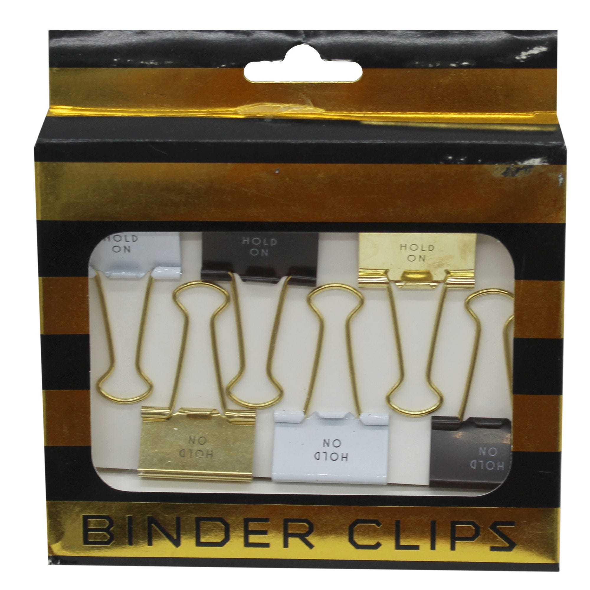 6 Pack Hold On Binder Clips - Qty 28