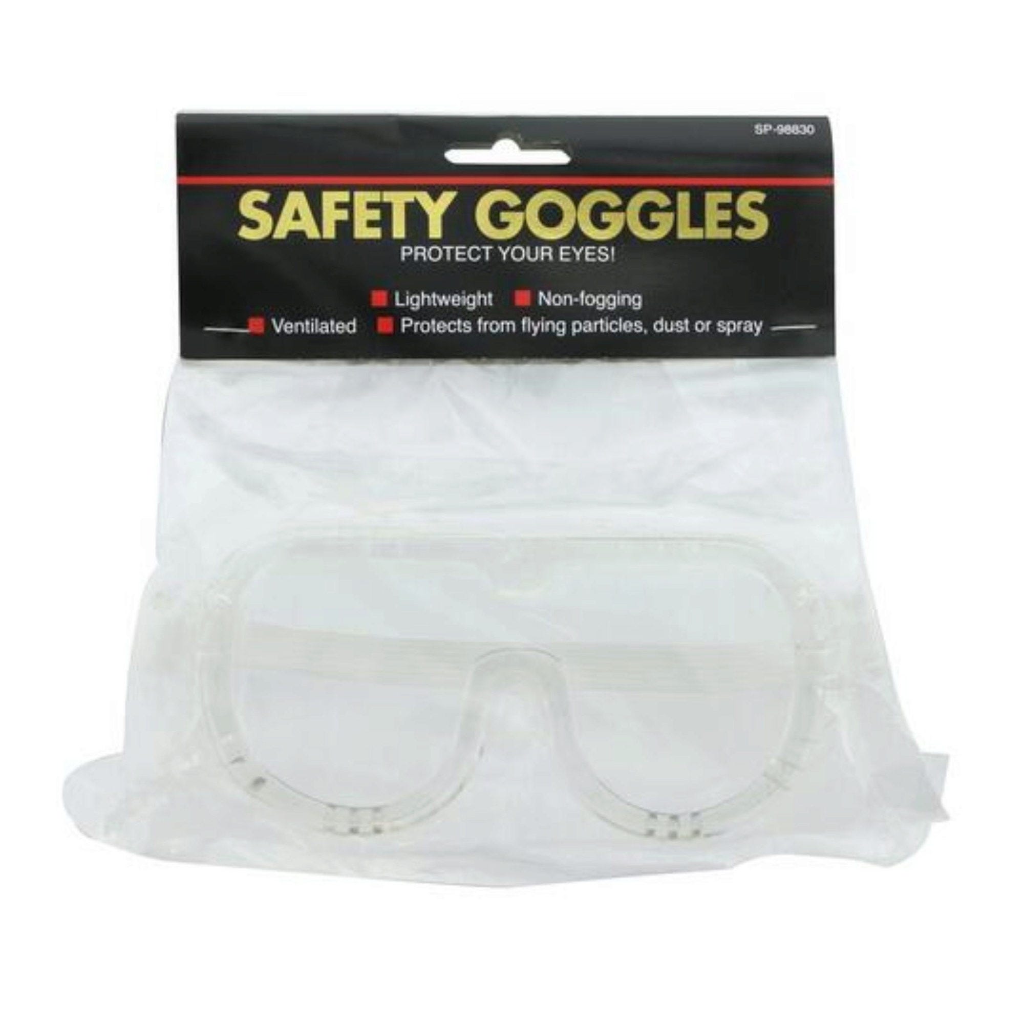 Polycarbonate Protection Safety GOGGLES - Qty 36