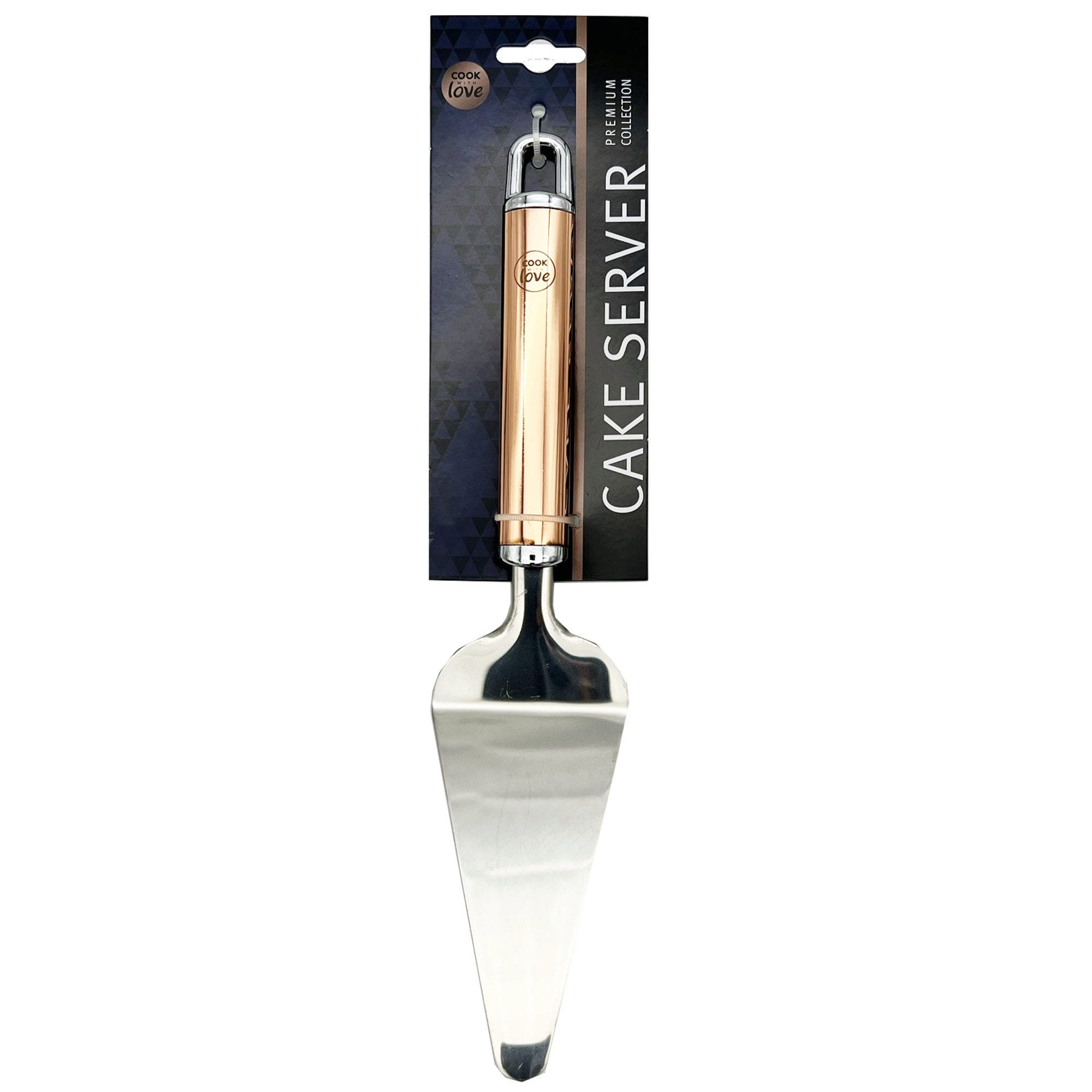 Cook with Love Stainless Steel Bottle Cheese KNIFE with Copper Handle - Qty 10