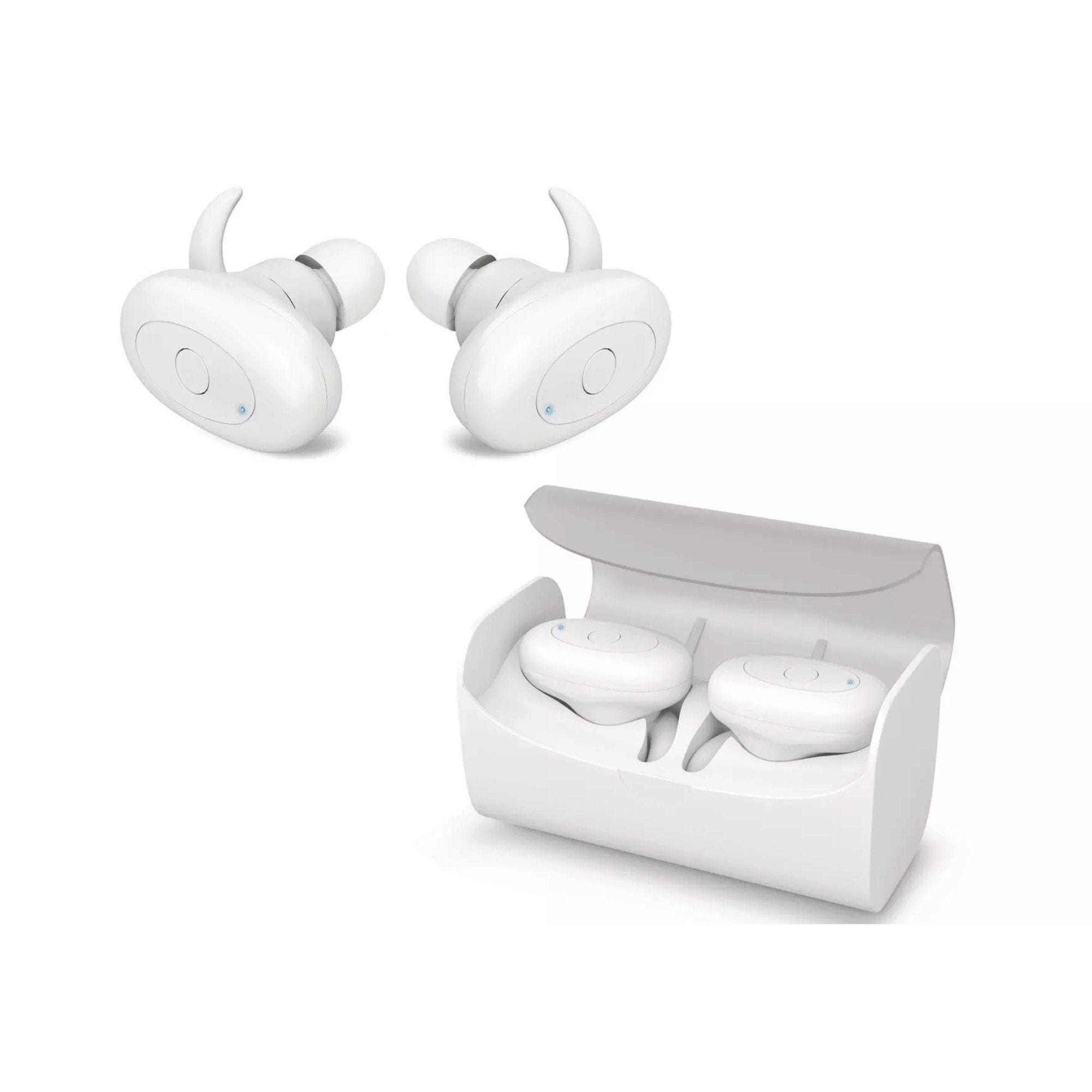 Lynx Model True Wireless Earbuds in White - Qty 12