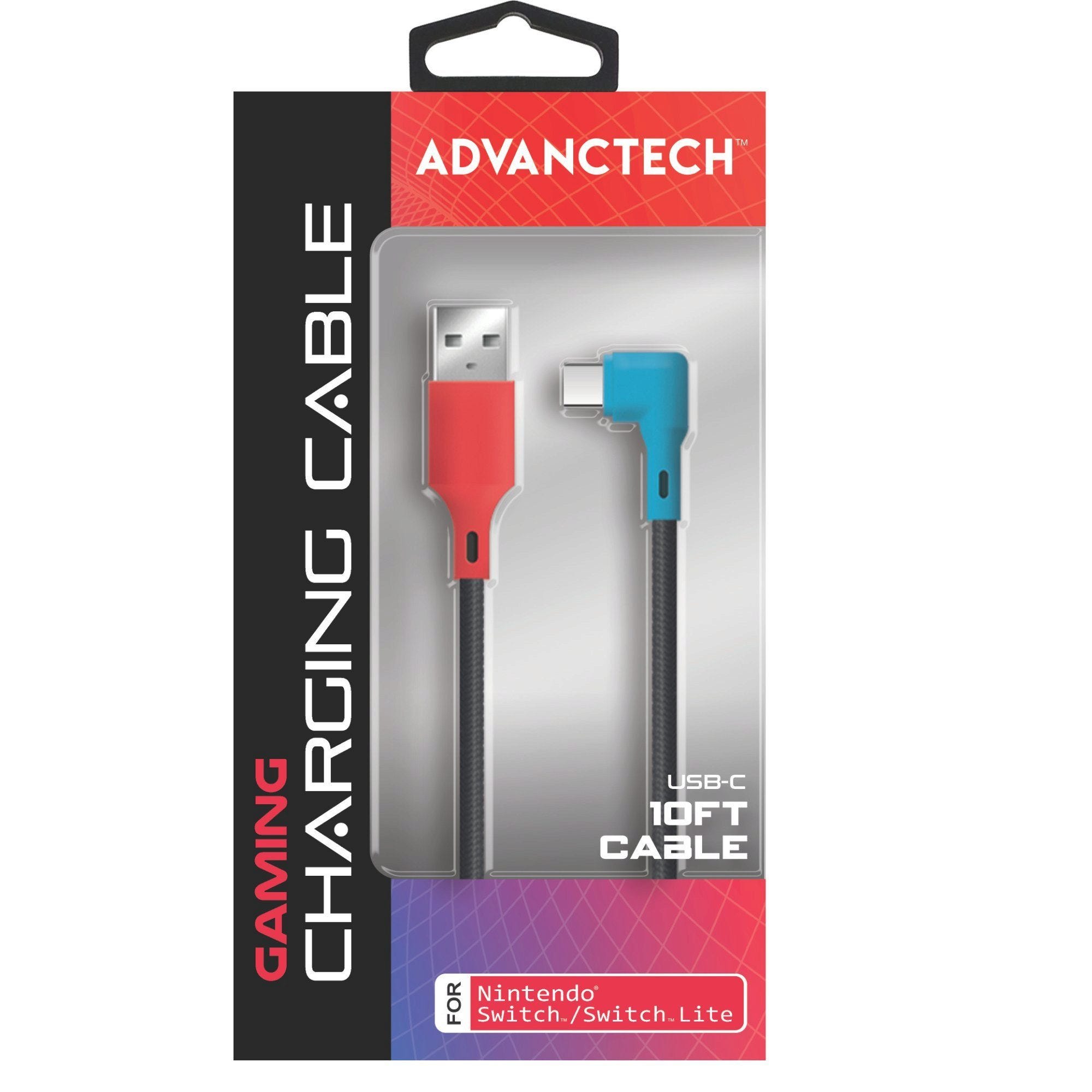 Advance Tech 10 Foot USB Type C Gaming Charging Cable - Qty 16