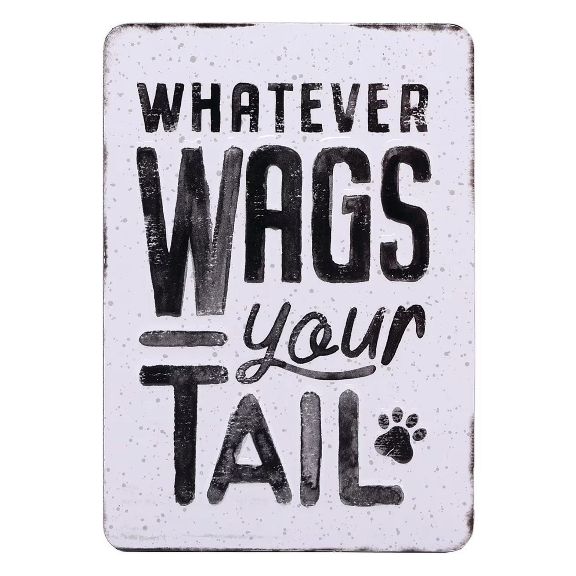 ''Whatever Wags Your Tail 3.5'''' x 5'''' MAGNET - Qty 28''