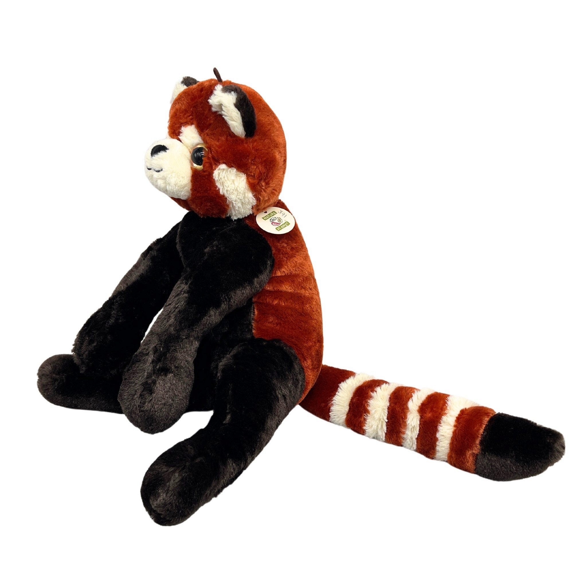 ''27.5'''' RED Panda Plush Animal - Qty 6''