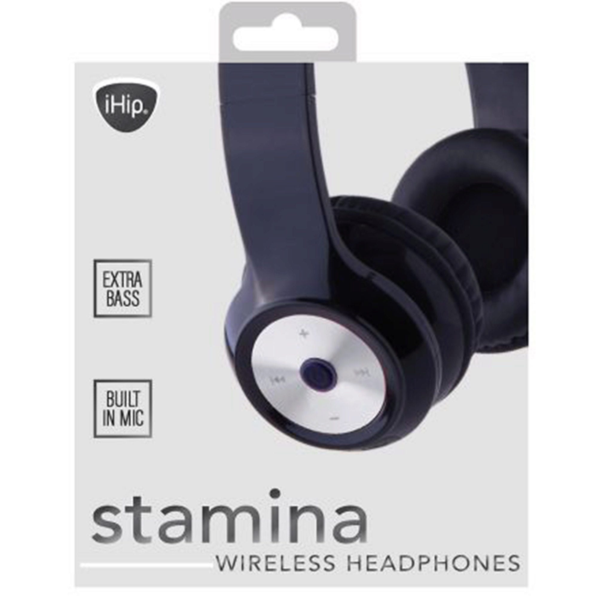 iHip STAMINA Bluetooth Over the Ear Headphones