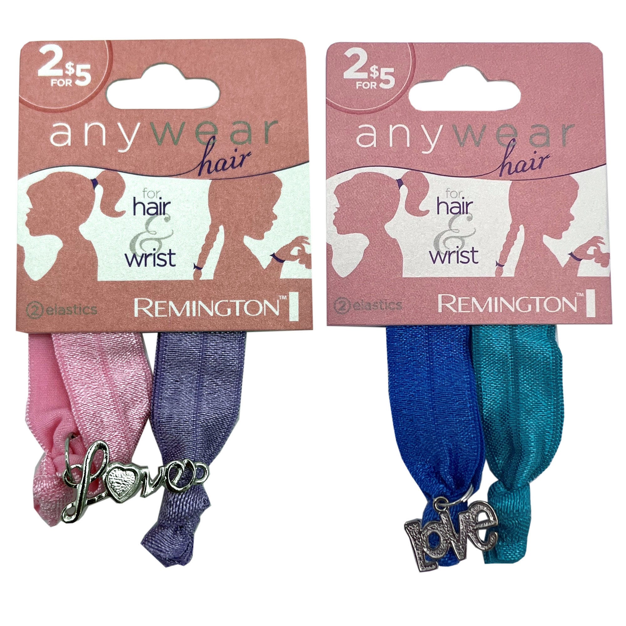 2 Count Anywhere Elastics with CHARM - Qty 48