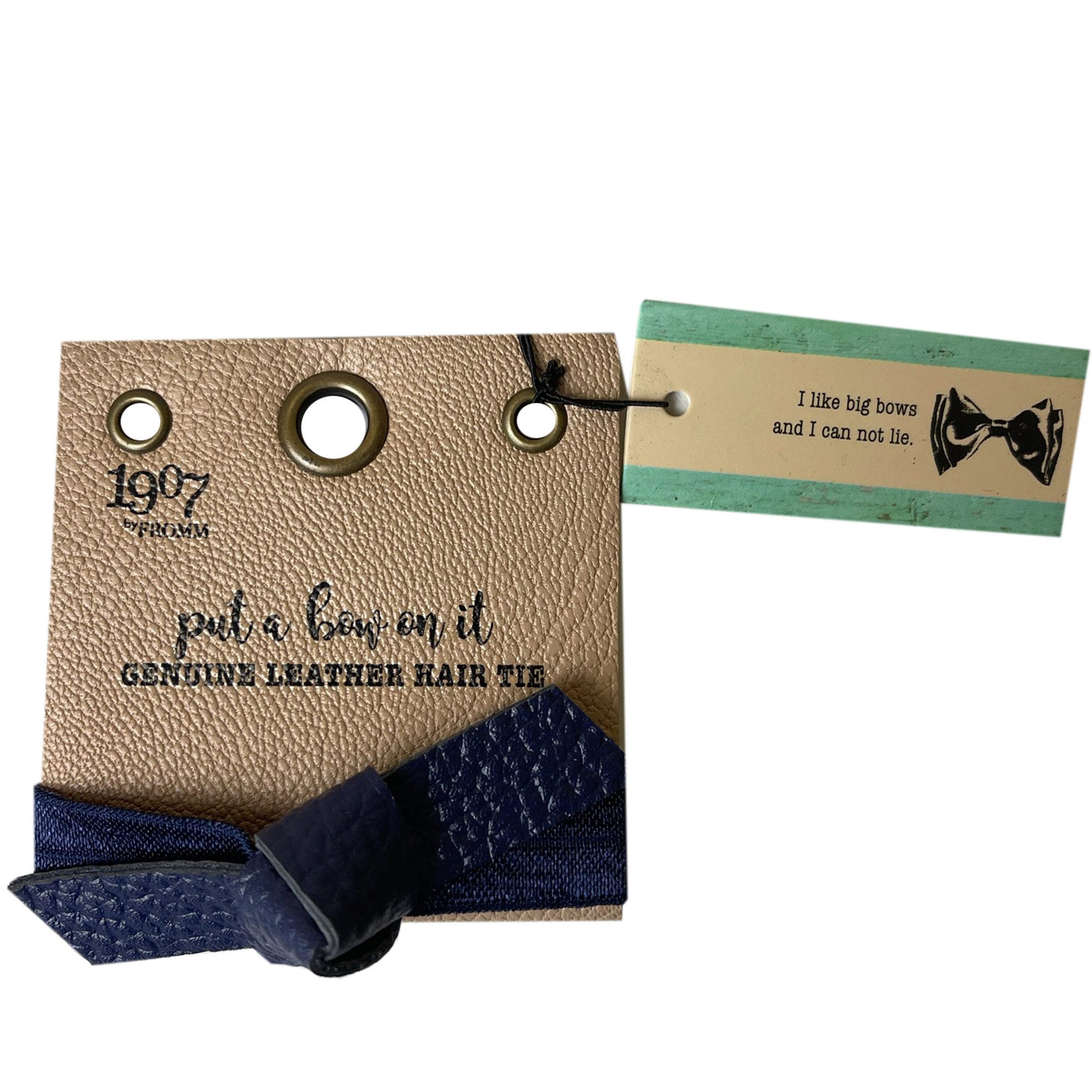 Navy Bow Hairtie - Qty 180