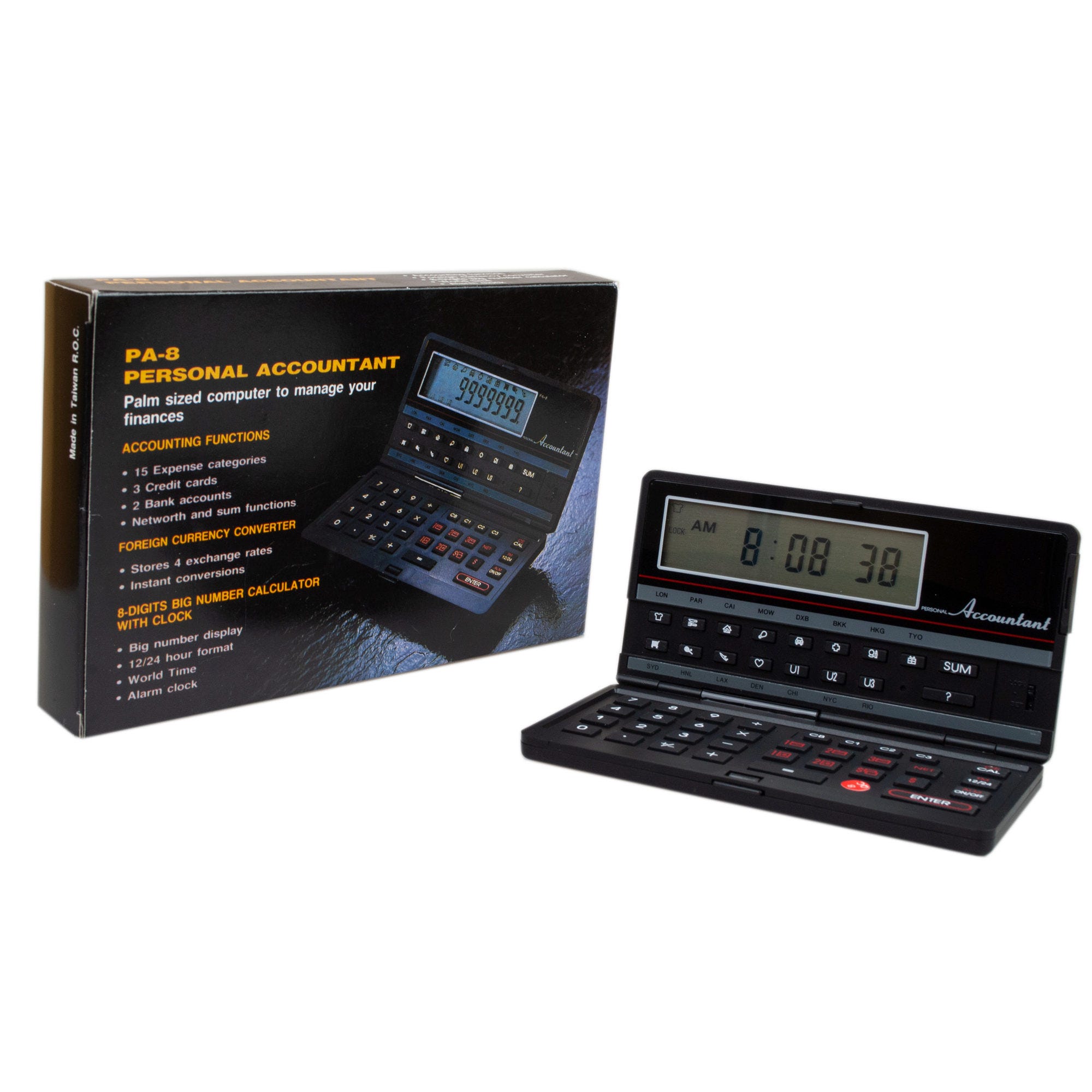 Flip Open Personal Accountant CALCULATOR - Qty 14