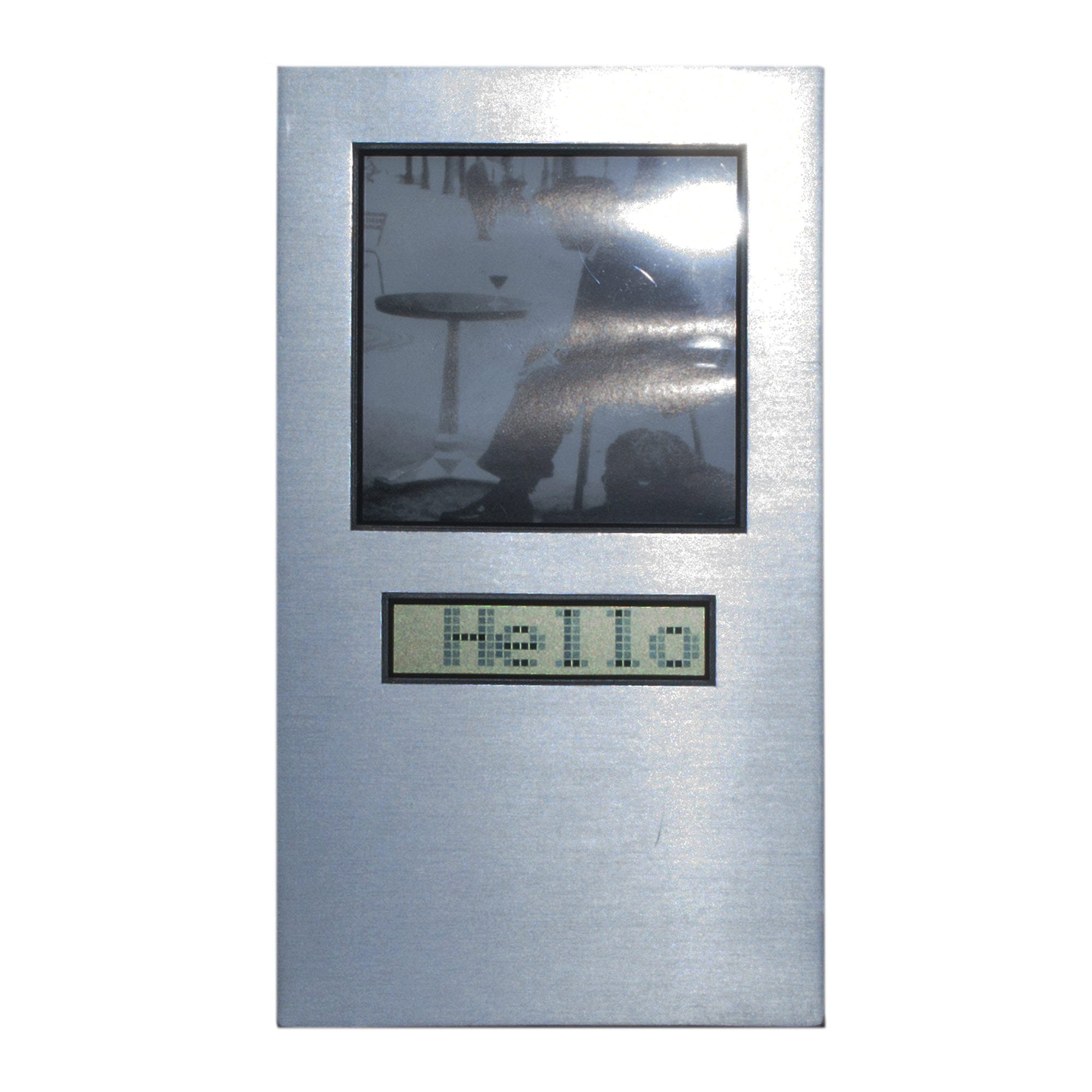 Metal PHOTO FRAME Custom Banner Clock - Qty 36