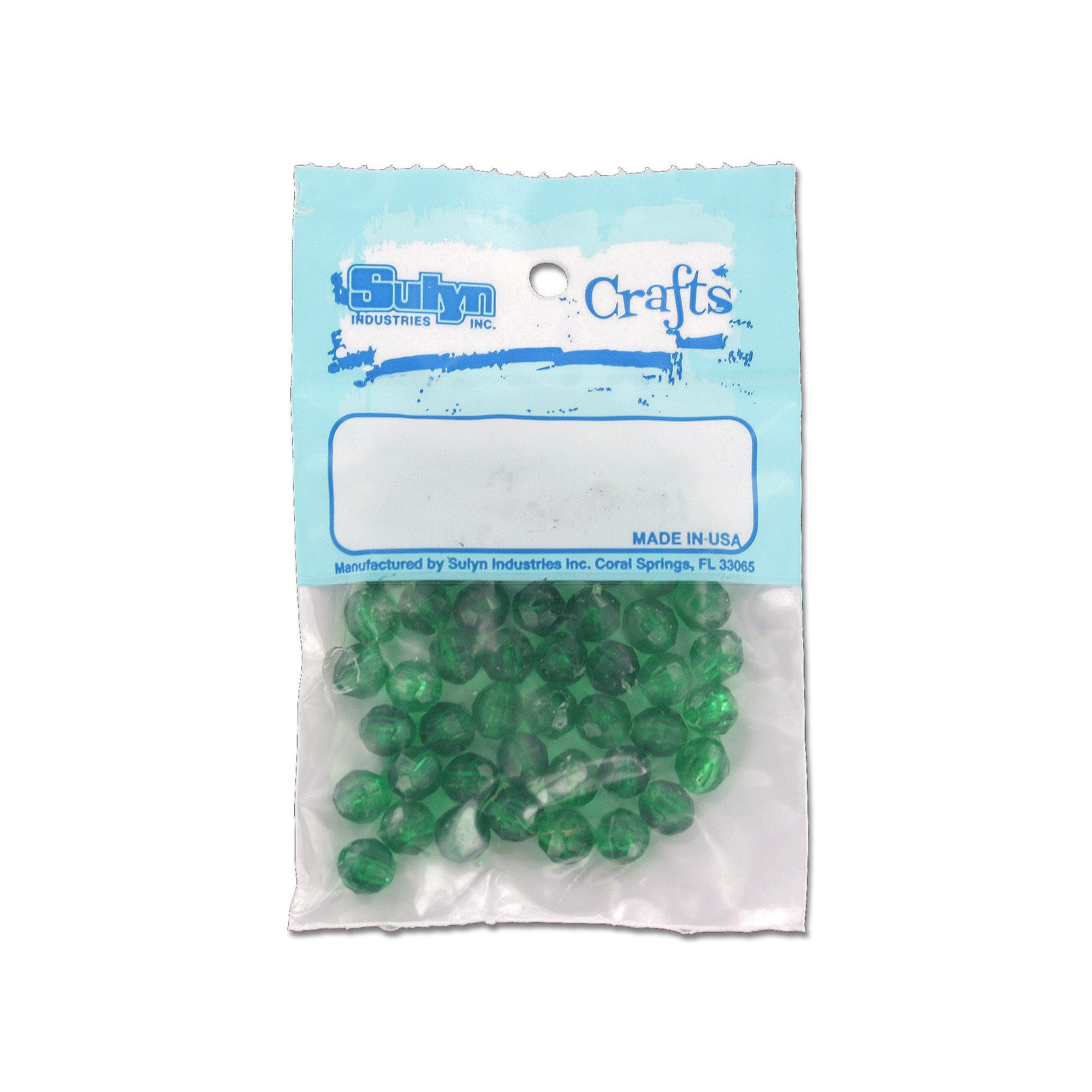 Round Plastic Beads - Qty 84