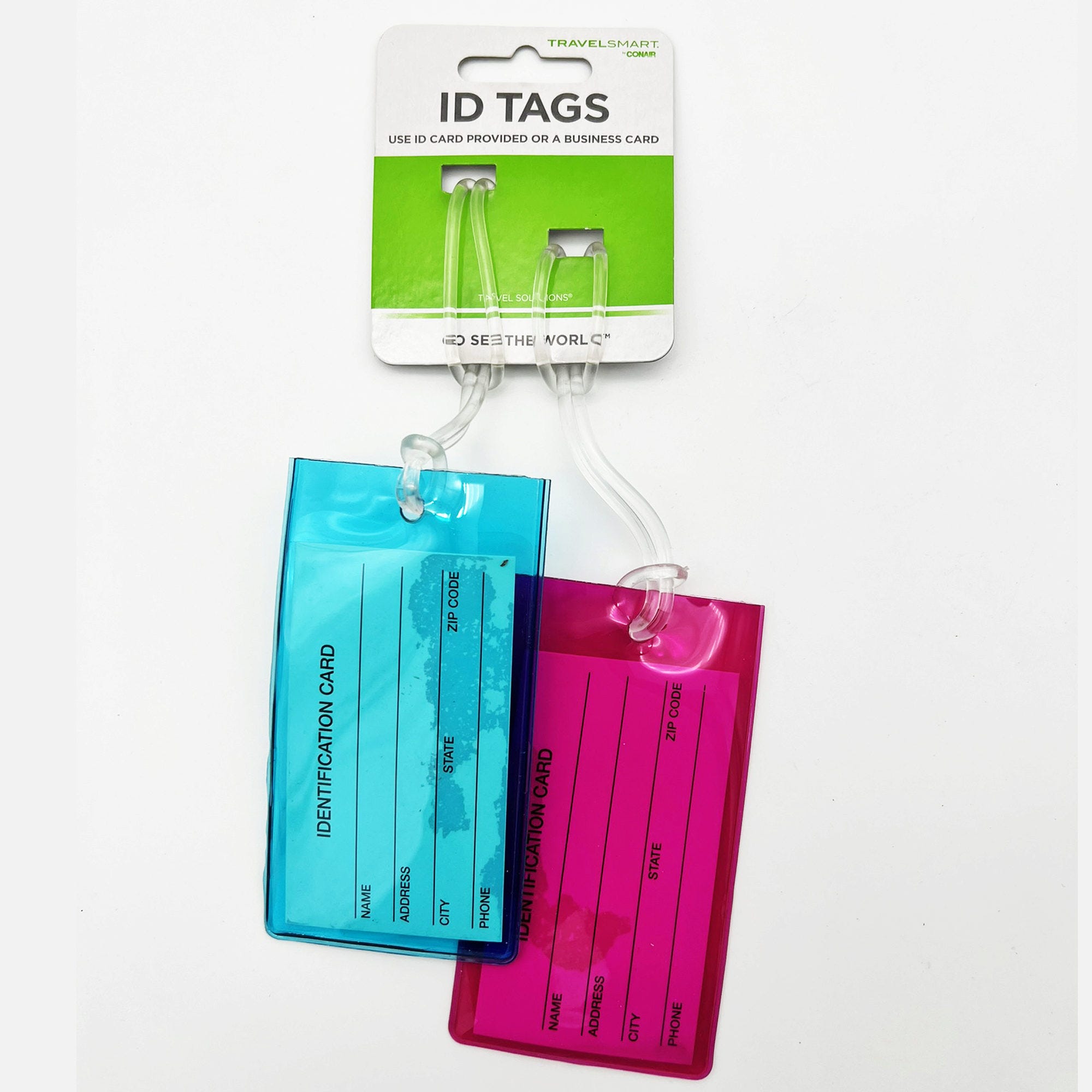 Travel Smart  2 Pack Travel ID LUGGAGE Tags - Qty 36