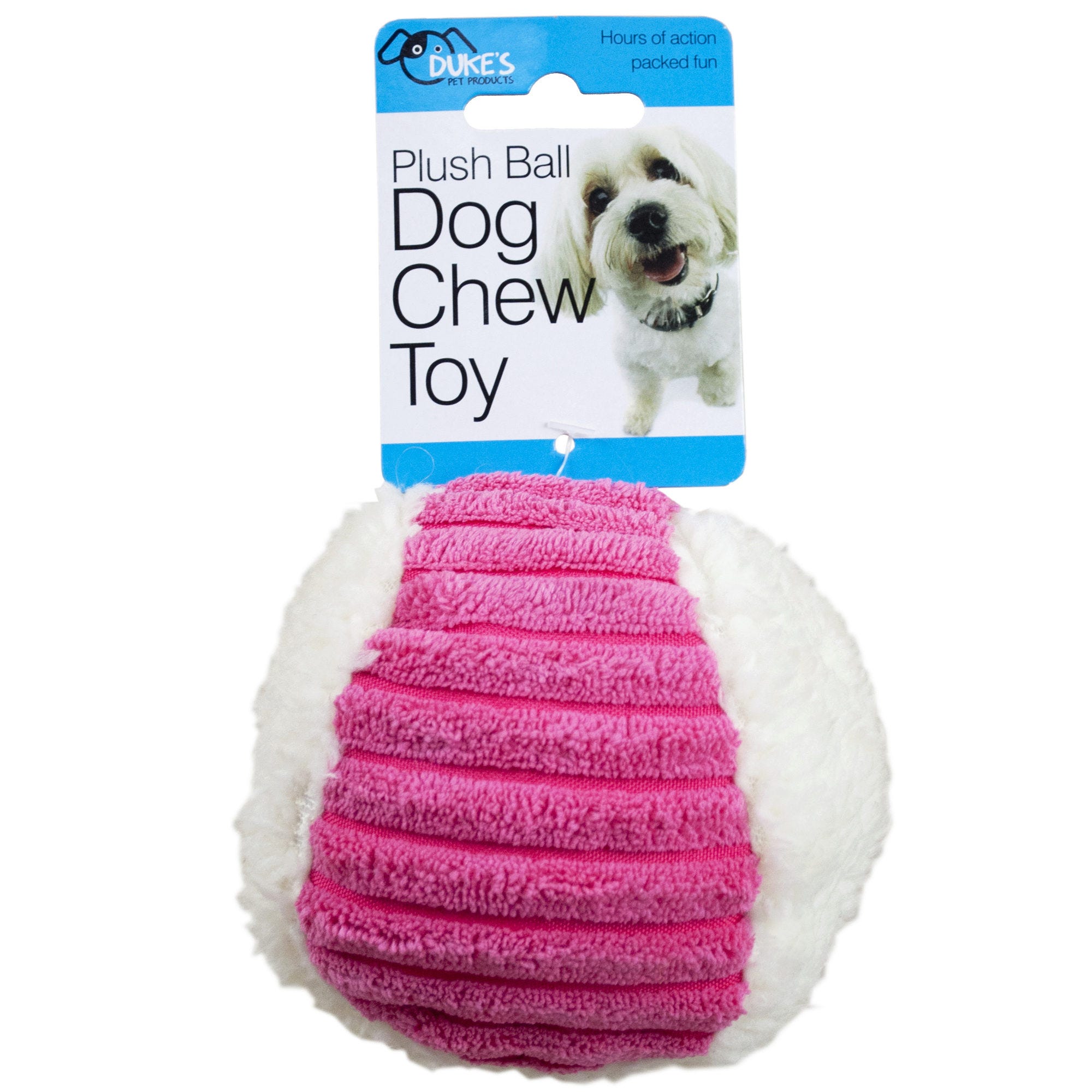 Plush Ball DOG Chew Toy - Qty 36