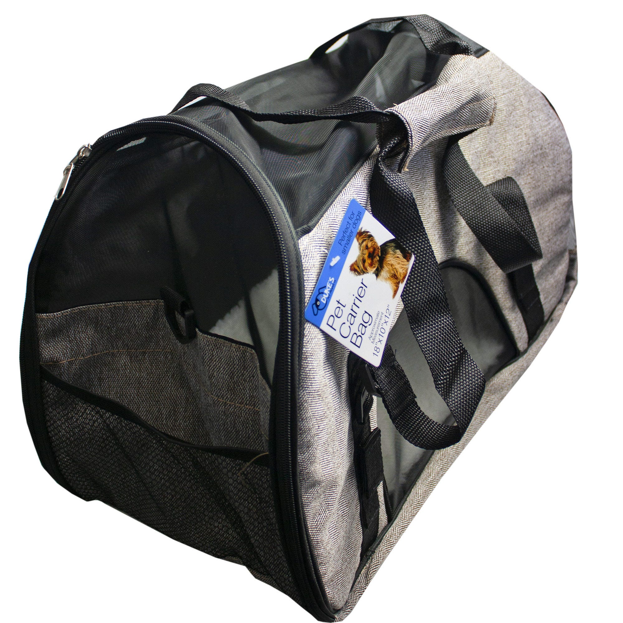 Foldable Mesh and Cloth Pet Carry Bag - Qty 2