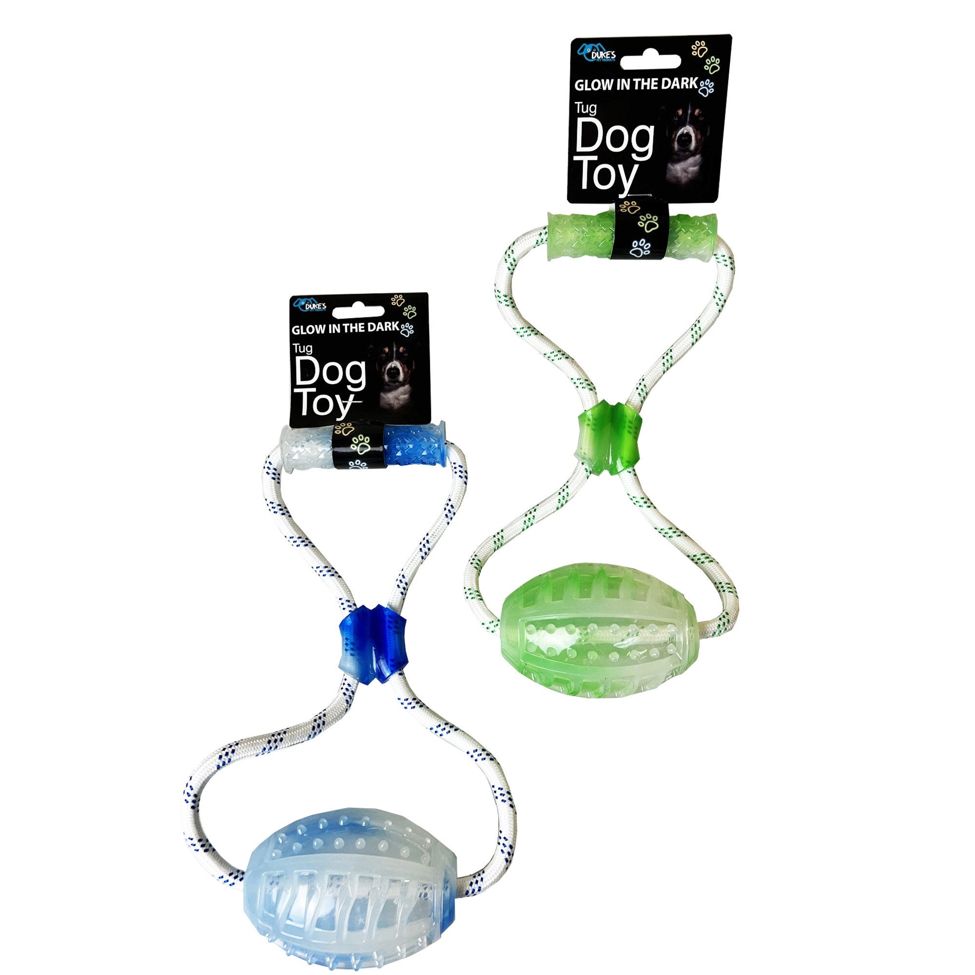 Glow in the Dark Tug Dog TOY - Qty 10