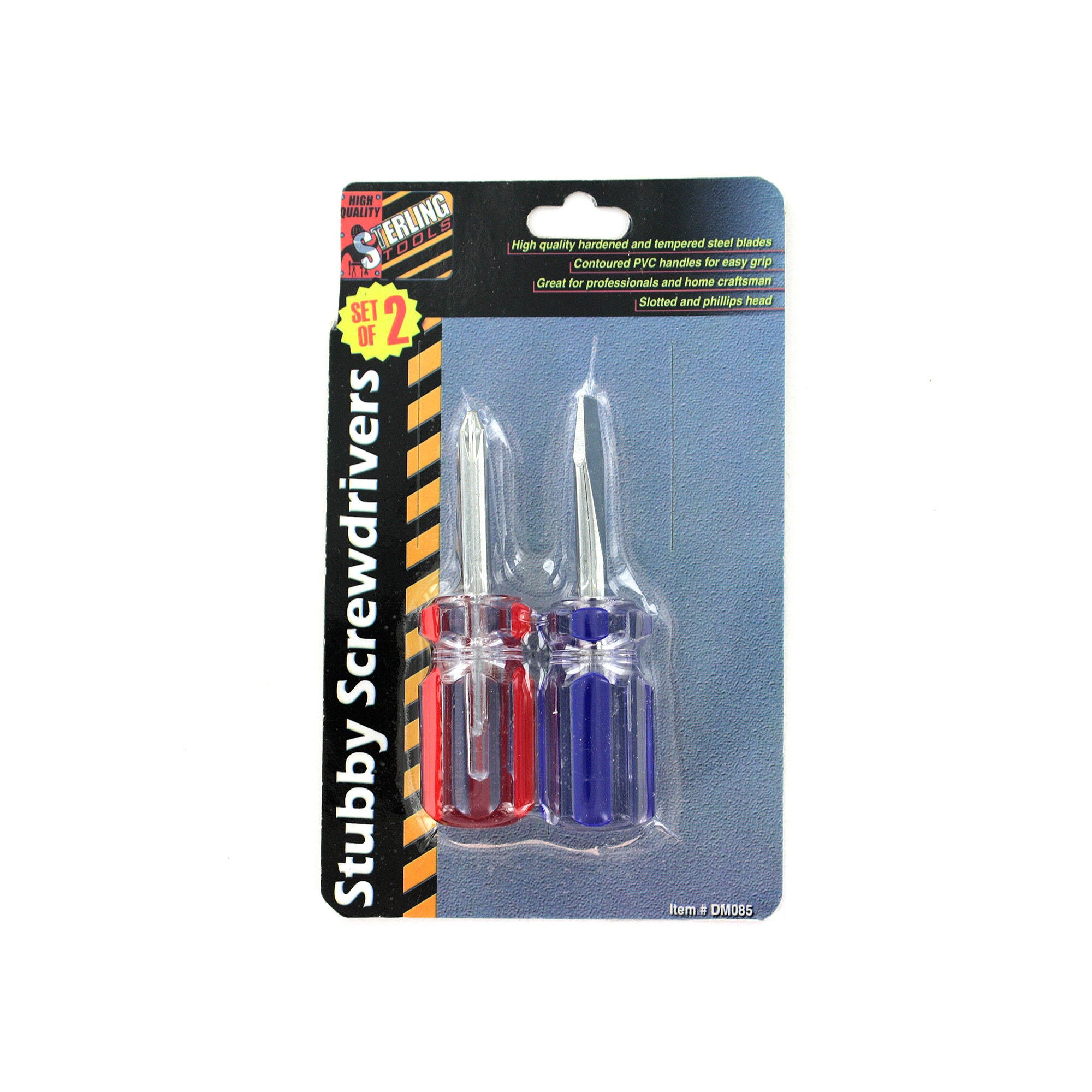 Stubby SCREWDRIVER Set - Qty 48