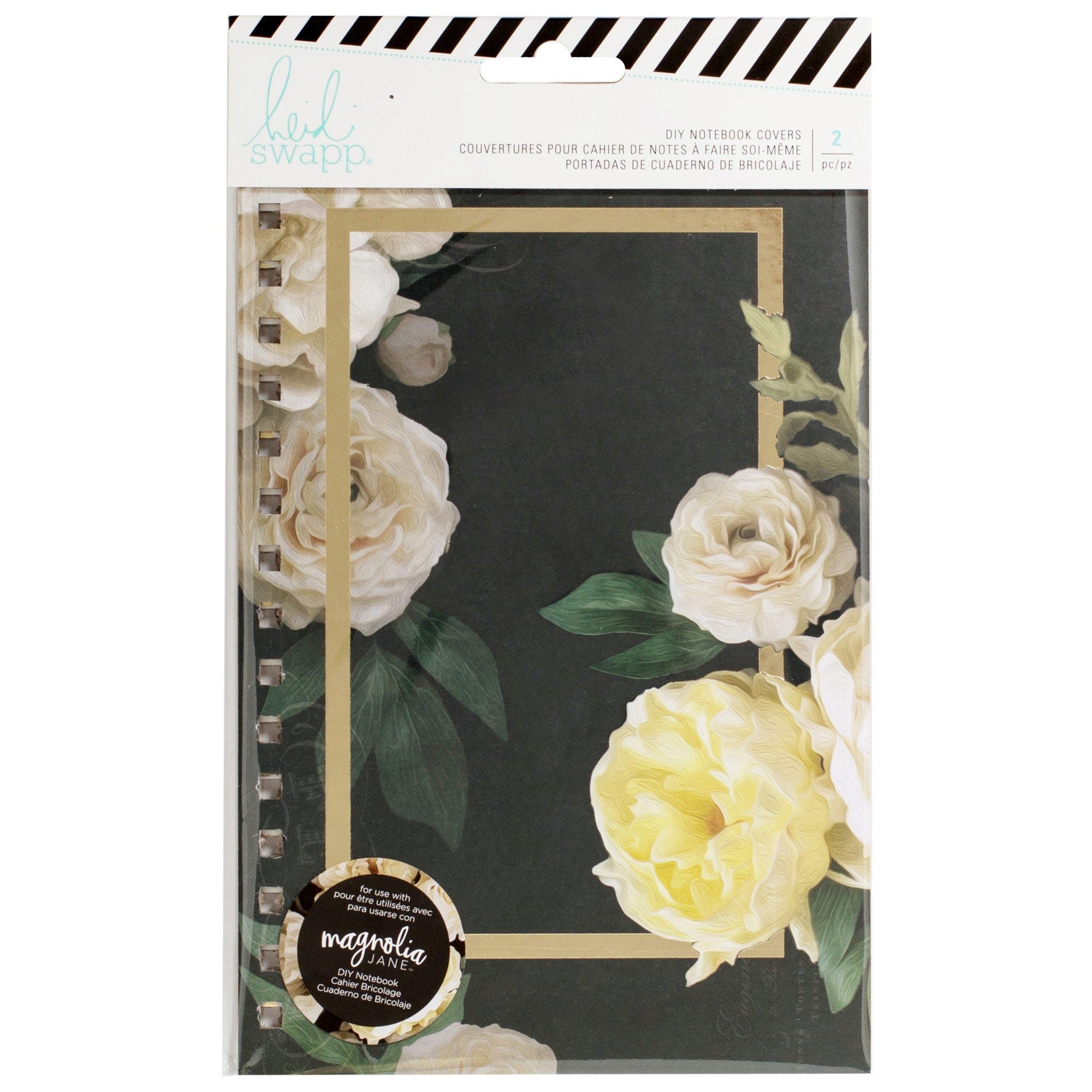 Heidi Swapp Magnolia Jane DIY NOTEBOOK Cover - Qty 54