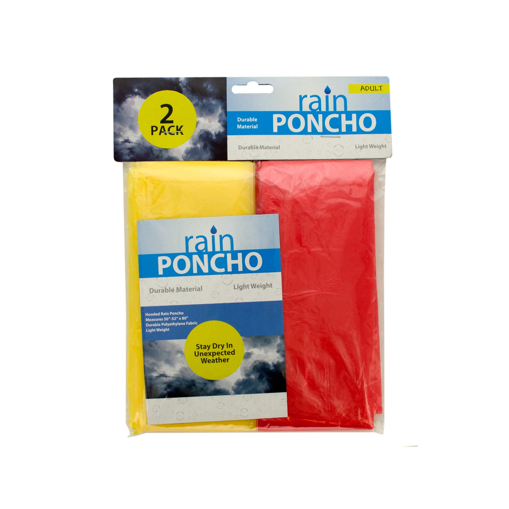 Emergency Rain PONCHOs - Qty 24