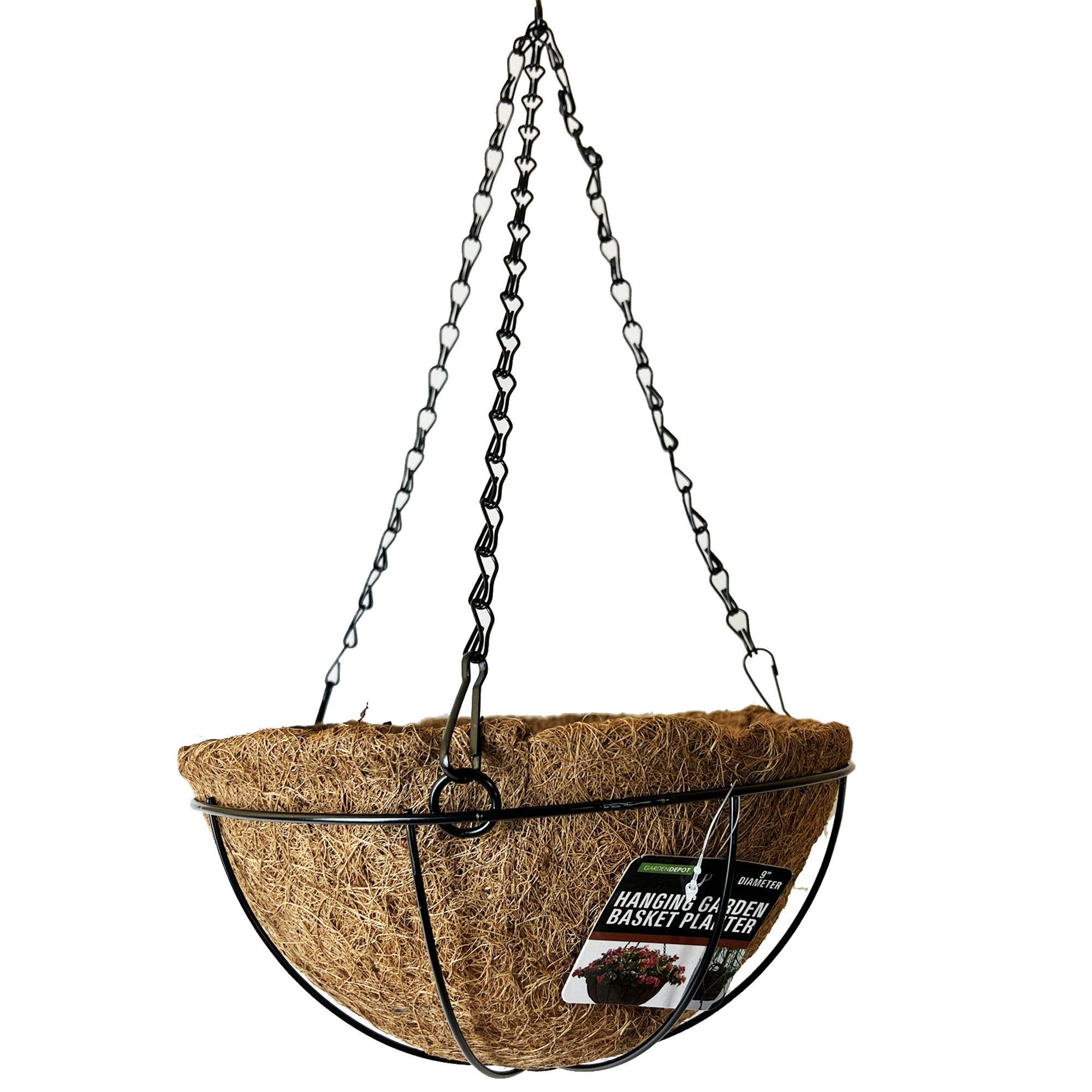 ''9'''' Wide Hanging Garden Basket Planter - Qty 8''