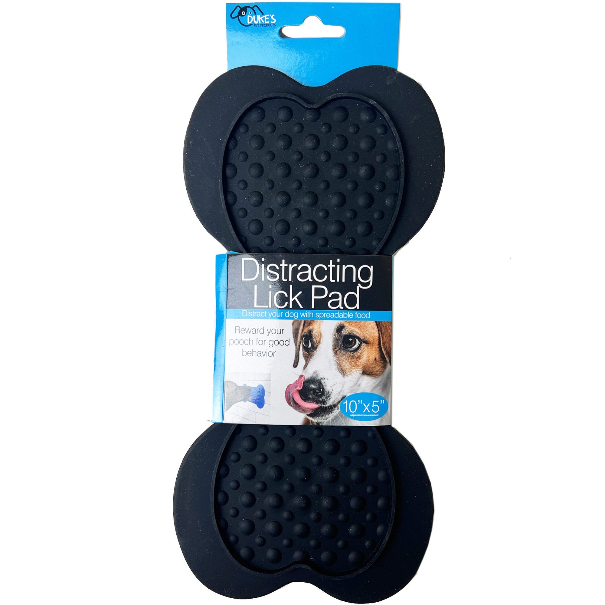 Bone-Shaped Doggy Distracting Lick Pad with Suction Back - Qty 10