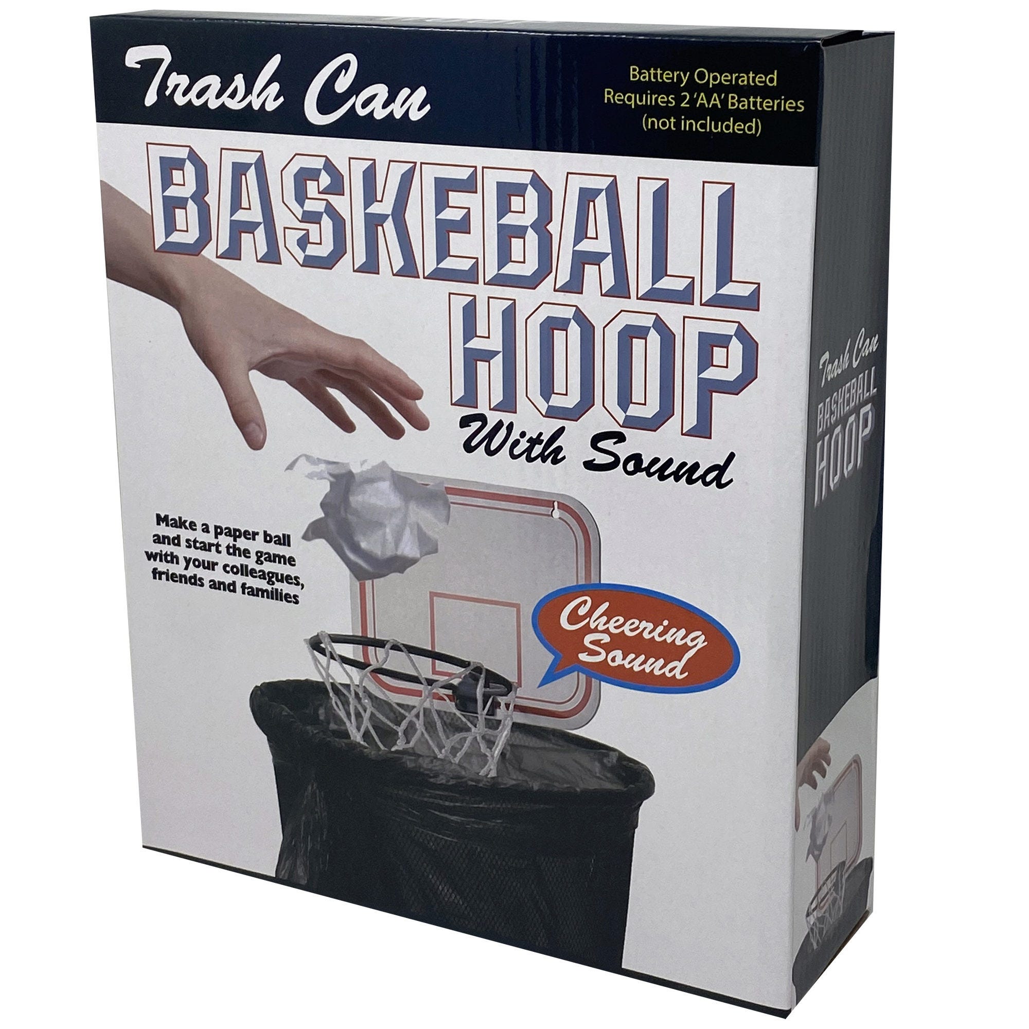 Trash Can BASKETBALL Hoop with Electronic Sound - Qty 6
