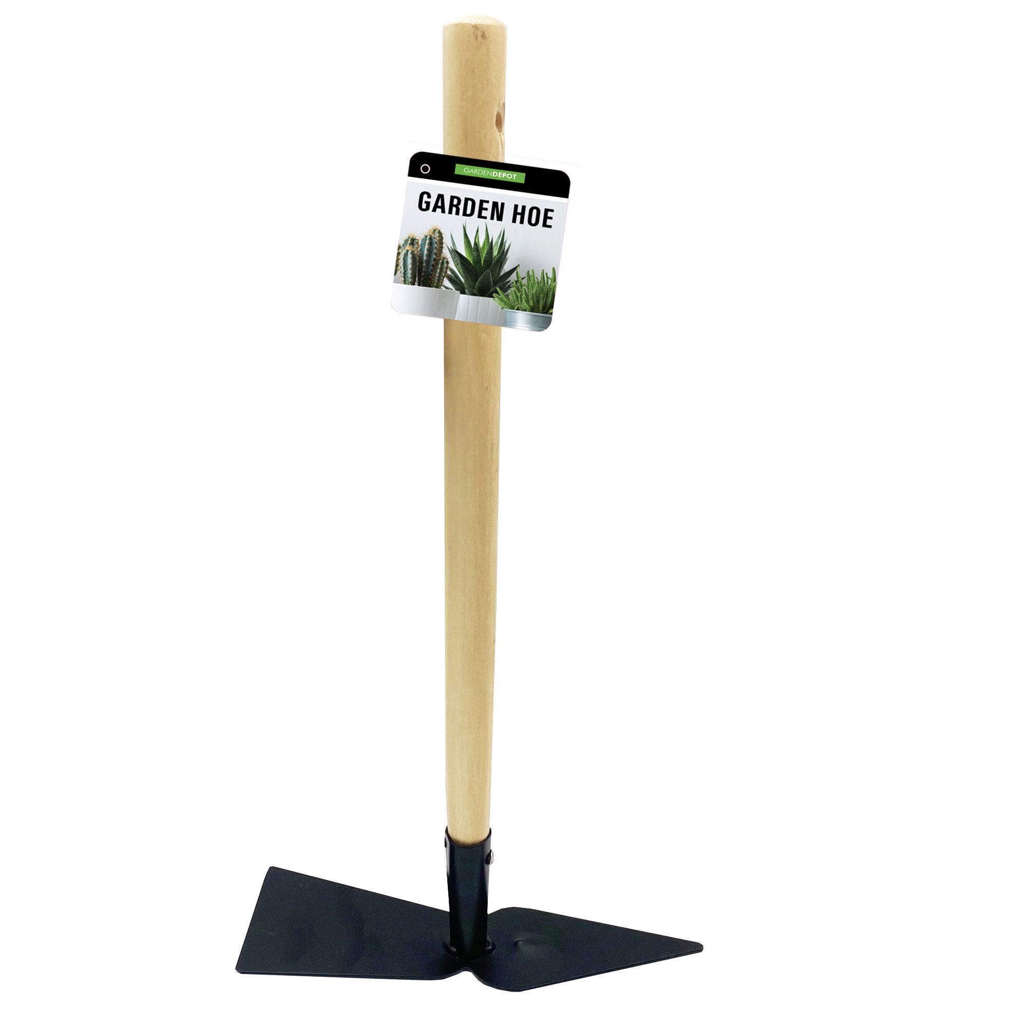 ''15.5'''' Garden Hoe with Wooden Handle - Qty 10''