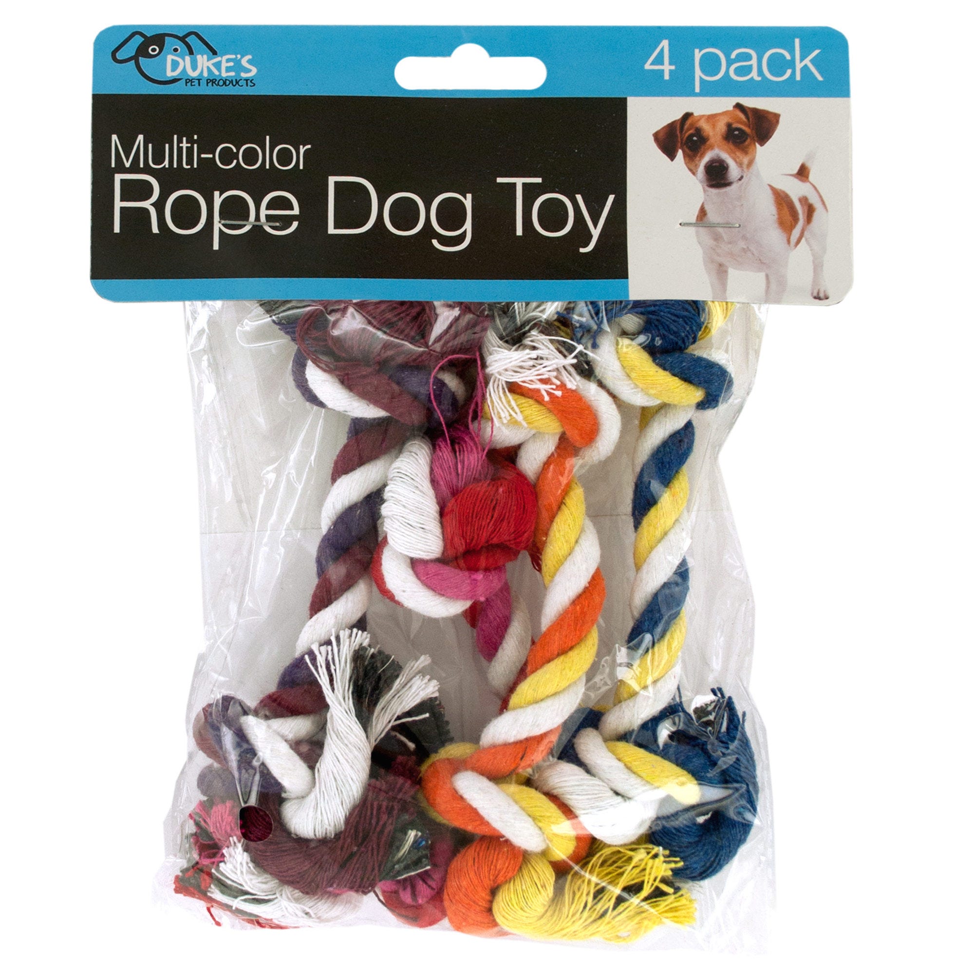Multi-Color Rope Dog Toy Set