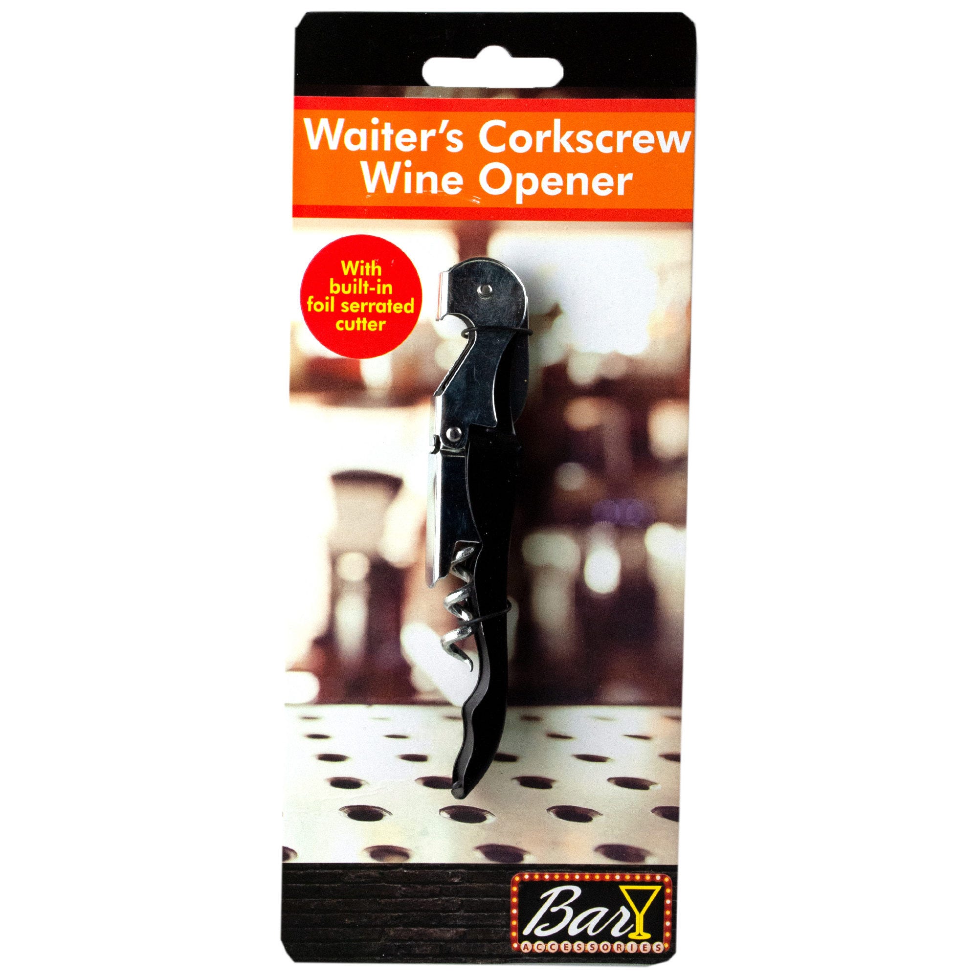 Waiter's Corkscrew Wine Opener