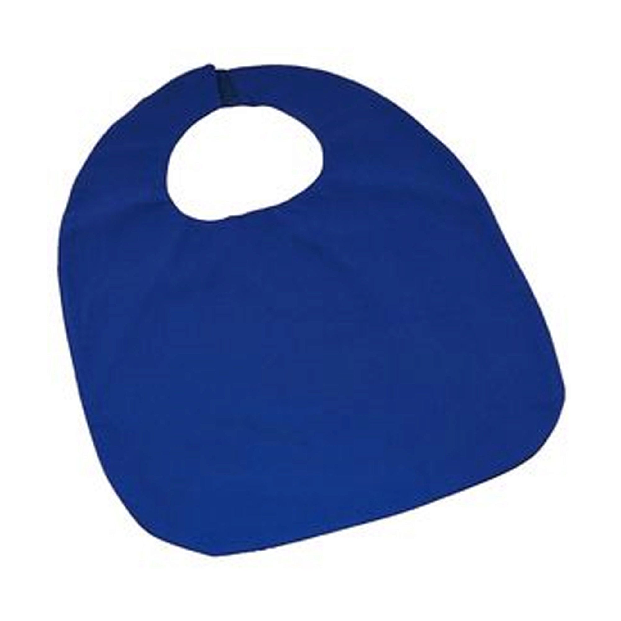 20x16 Inch Blue Twill Clothing Protector Bib - Qty 36