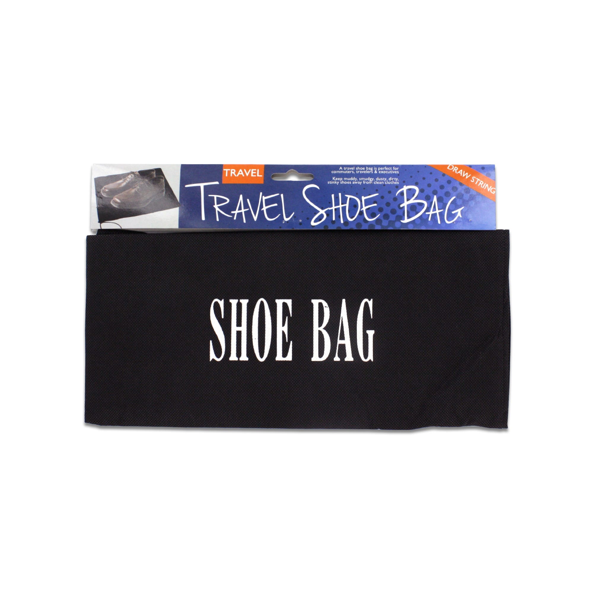 Drawstring Travel SHOE Bag - Qty 24