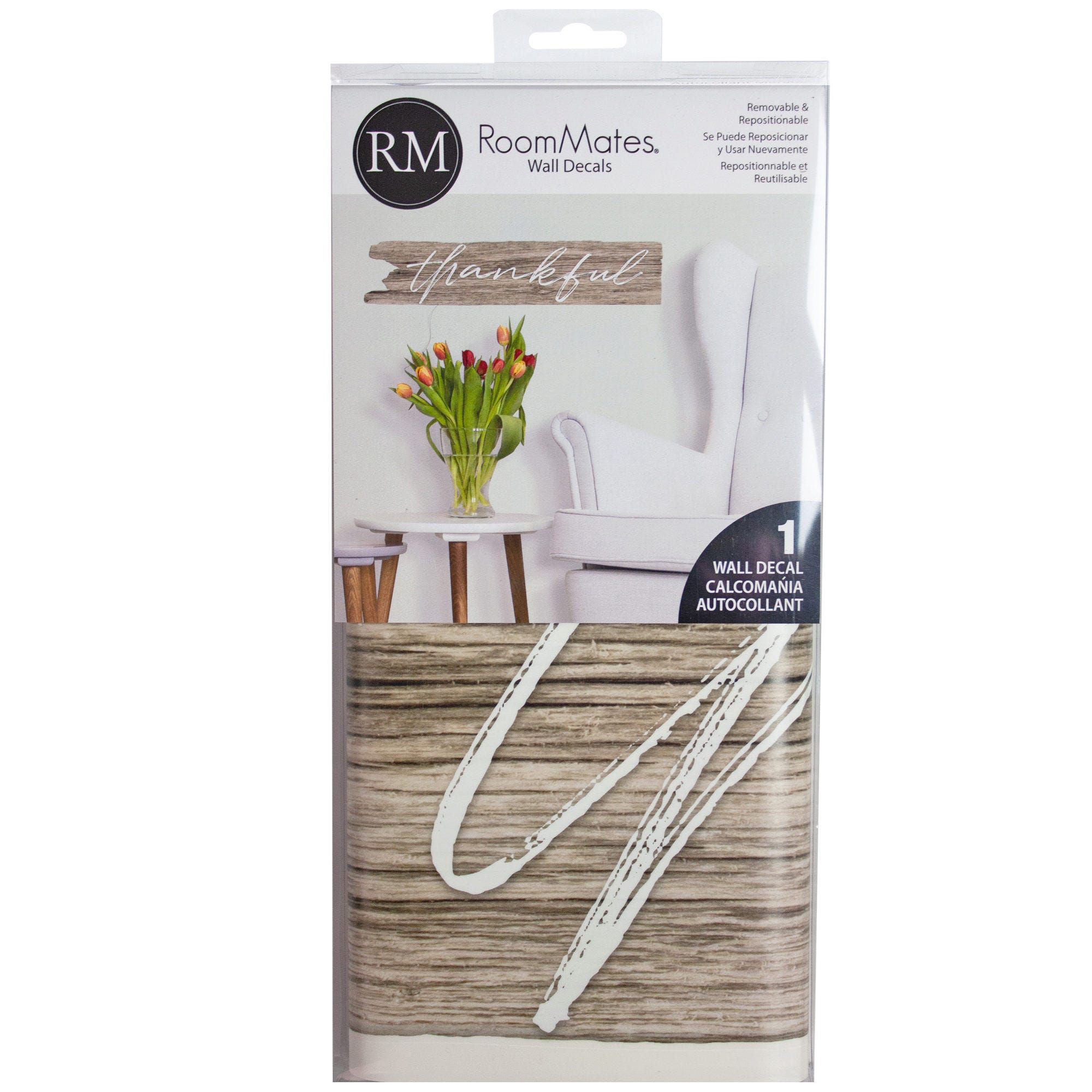 Thankful Peel & Stick Wall DECALs Set - Qty 18