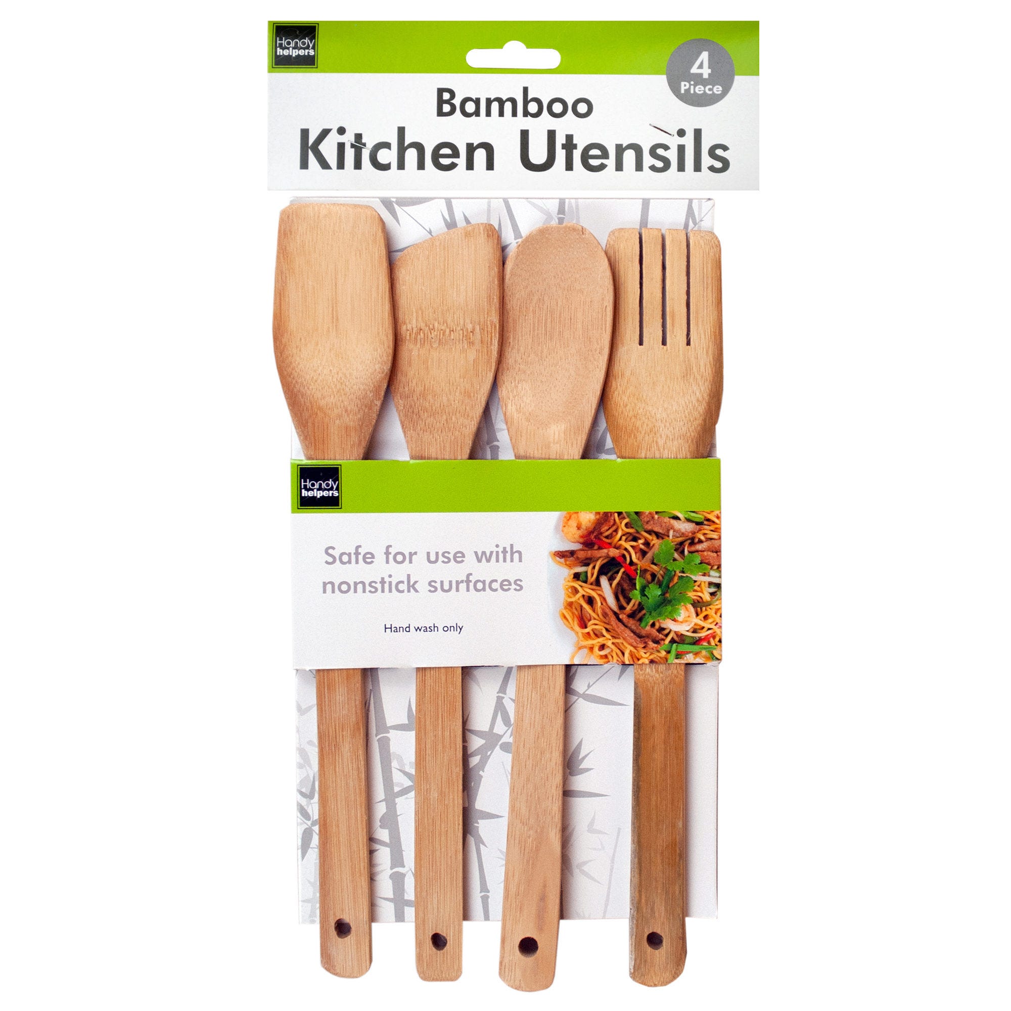 4 Piece Bamboo TOOLS - Qty 16