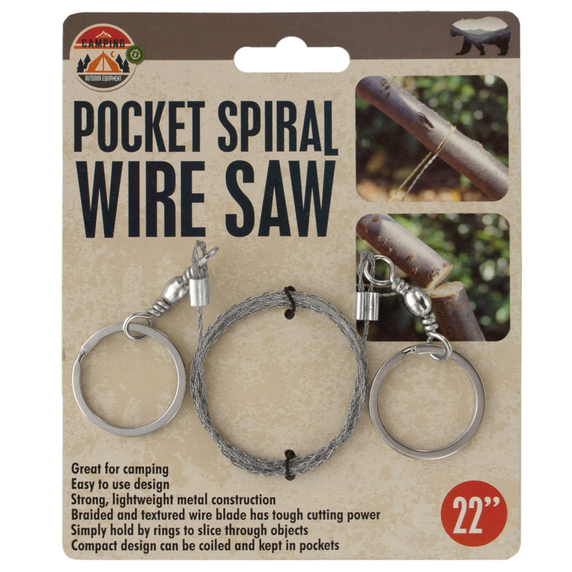 Pocket Spiral Wire SAW - Qty 24