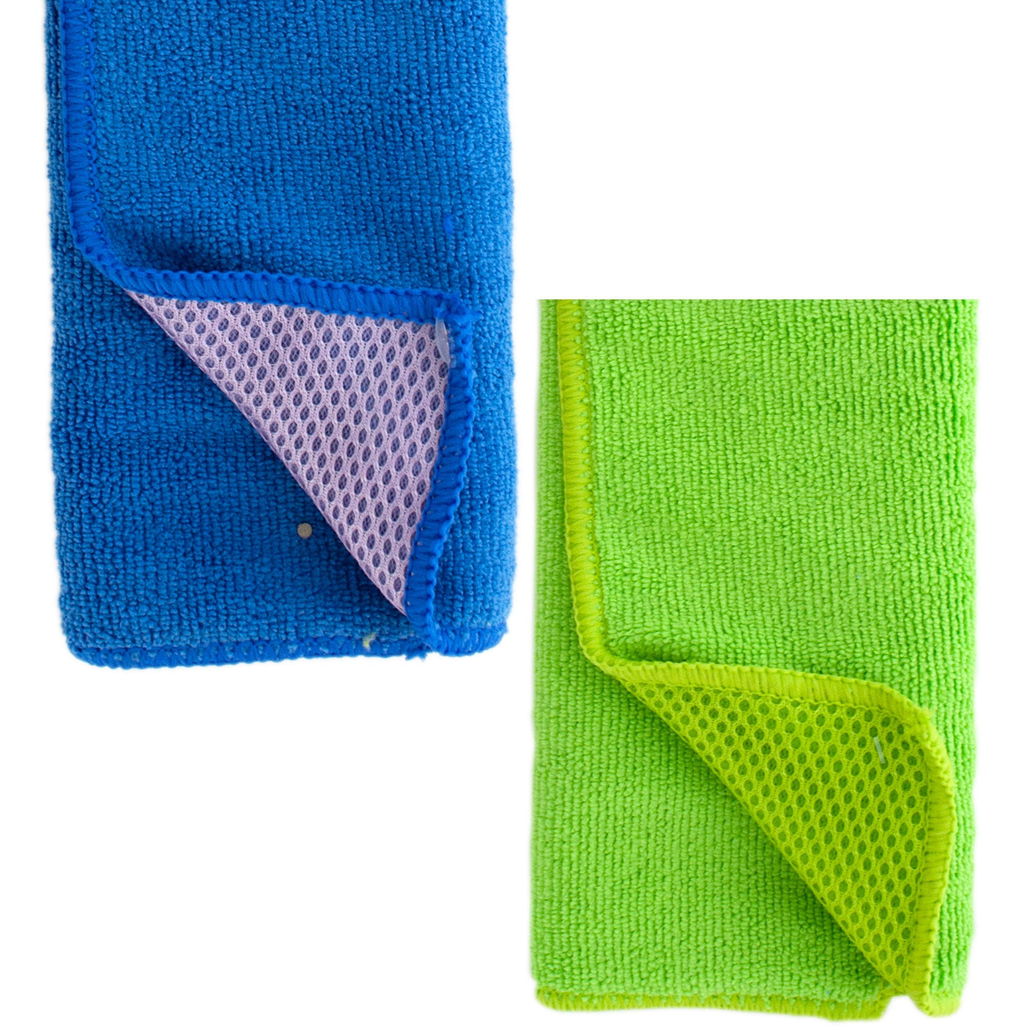 Two-Sided Microfiber Auto Detail Cloth - Qty 24