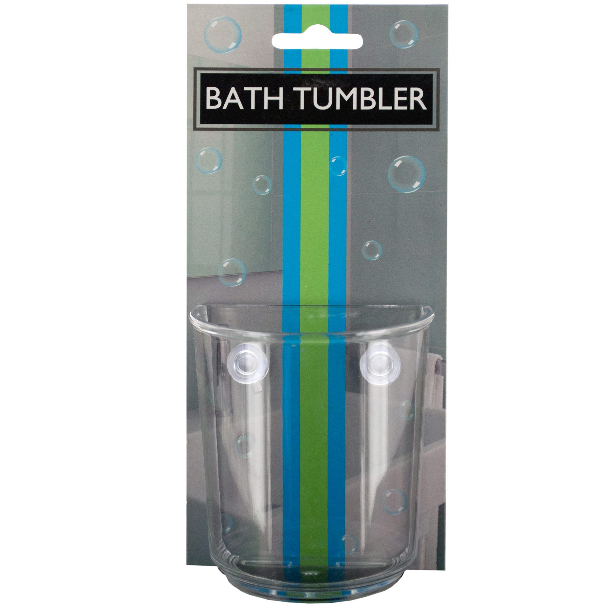 Bath Tumbler with Suction Cups - Qty 48