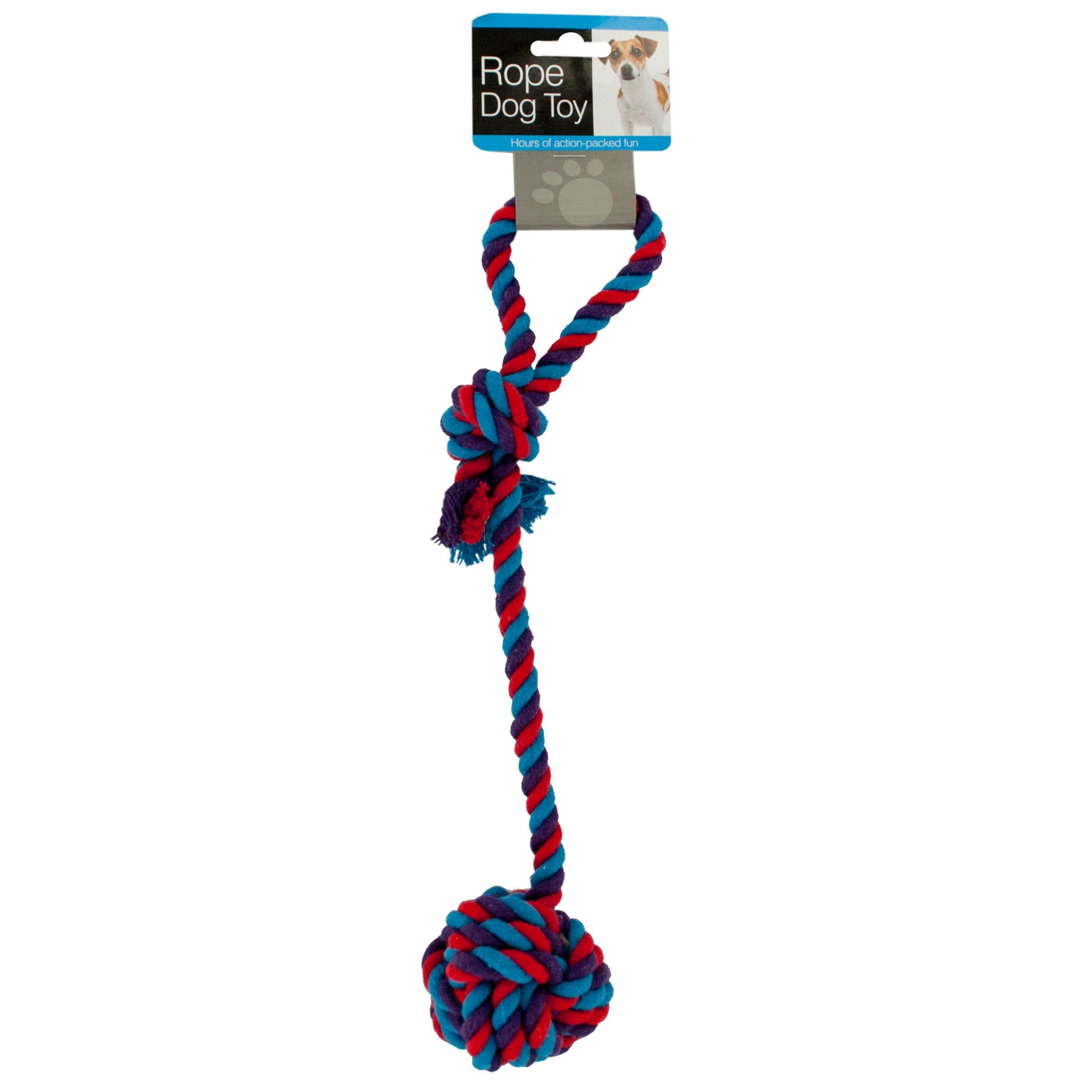 Dog Rope Toy with Knotted Ball