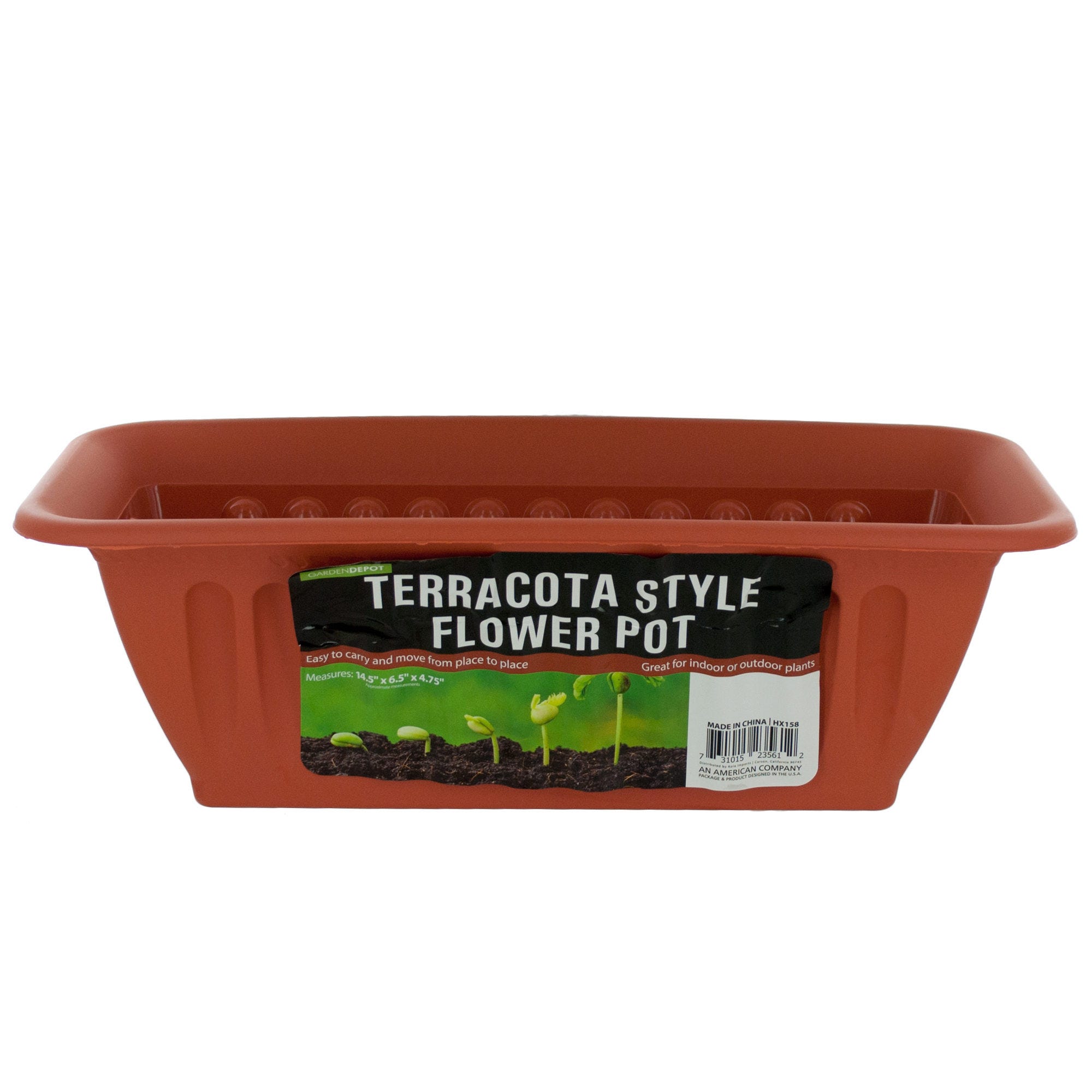 Terracotta Style Window Box Planter - Qty 14