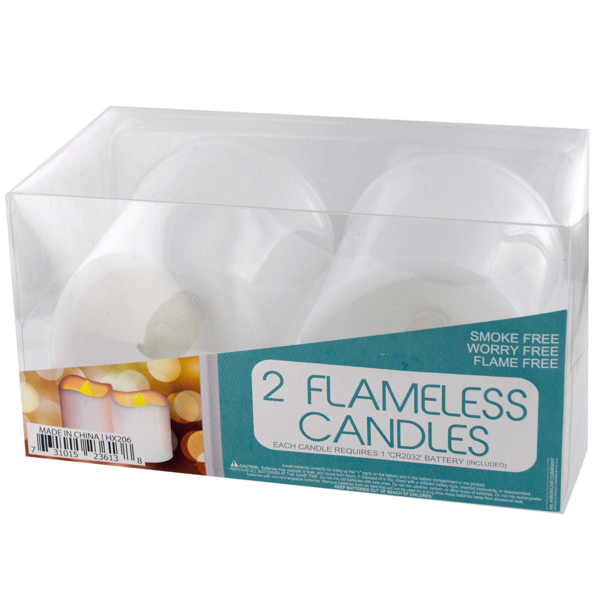 Flameless LED VOTIVE CANDLEs Set - Qty 8