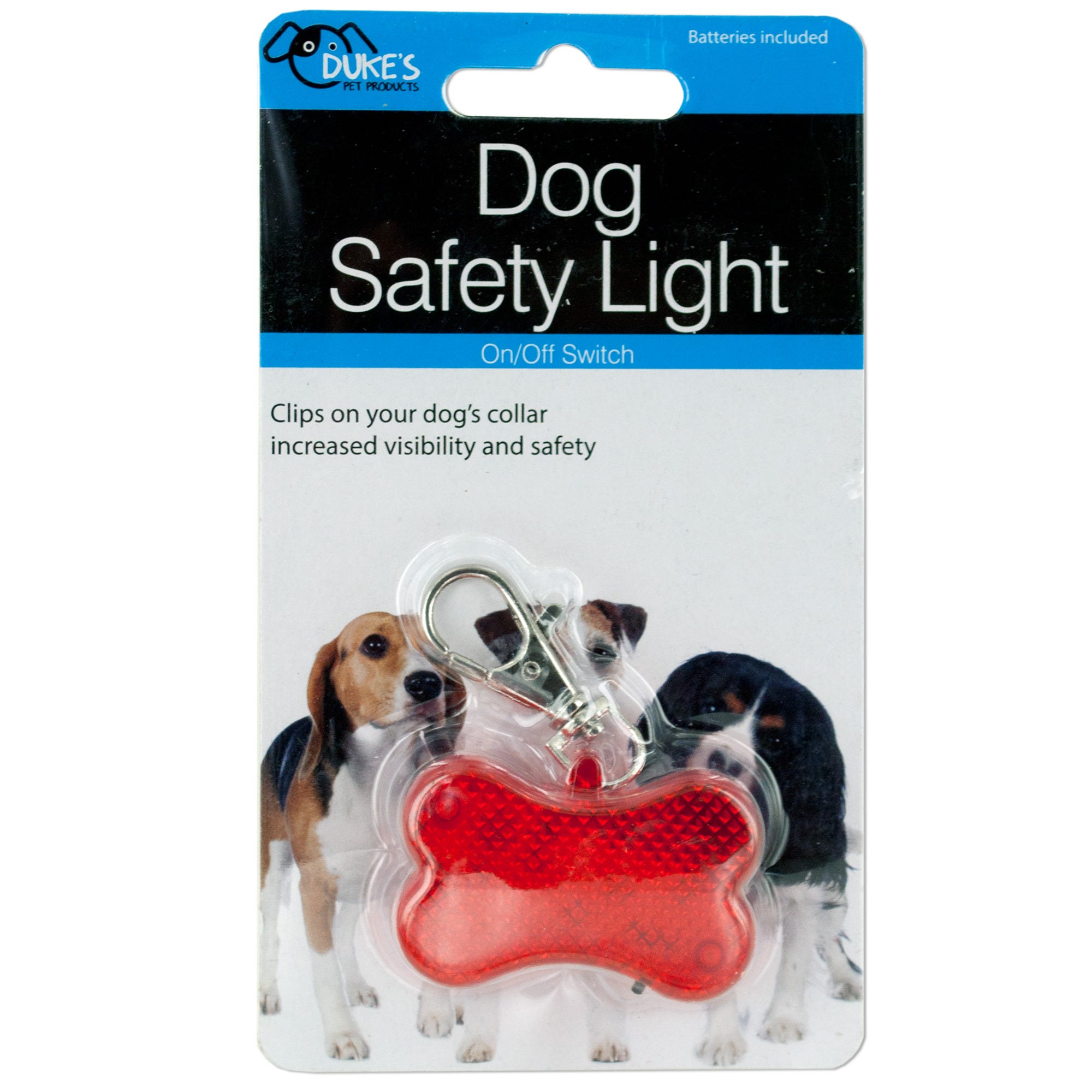 Reflective Dog Safety Light - Qty 24