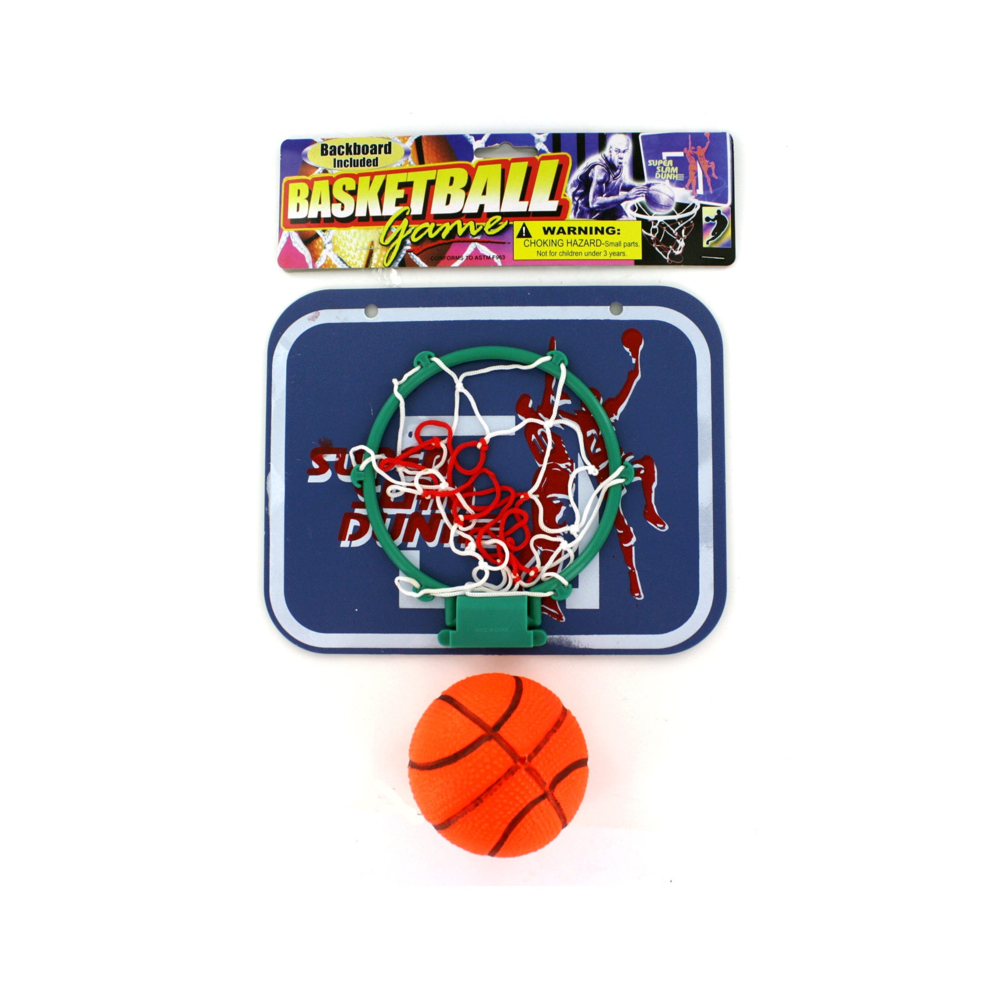 Basketball Game with Backboard - Qty 18