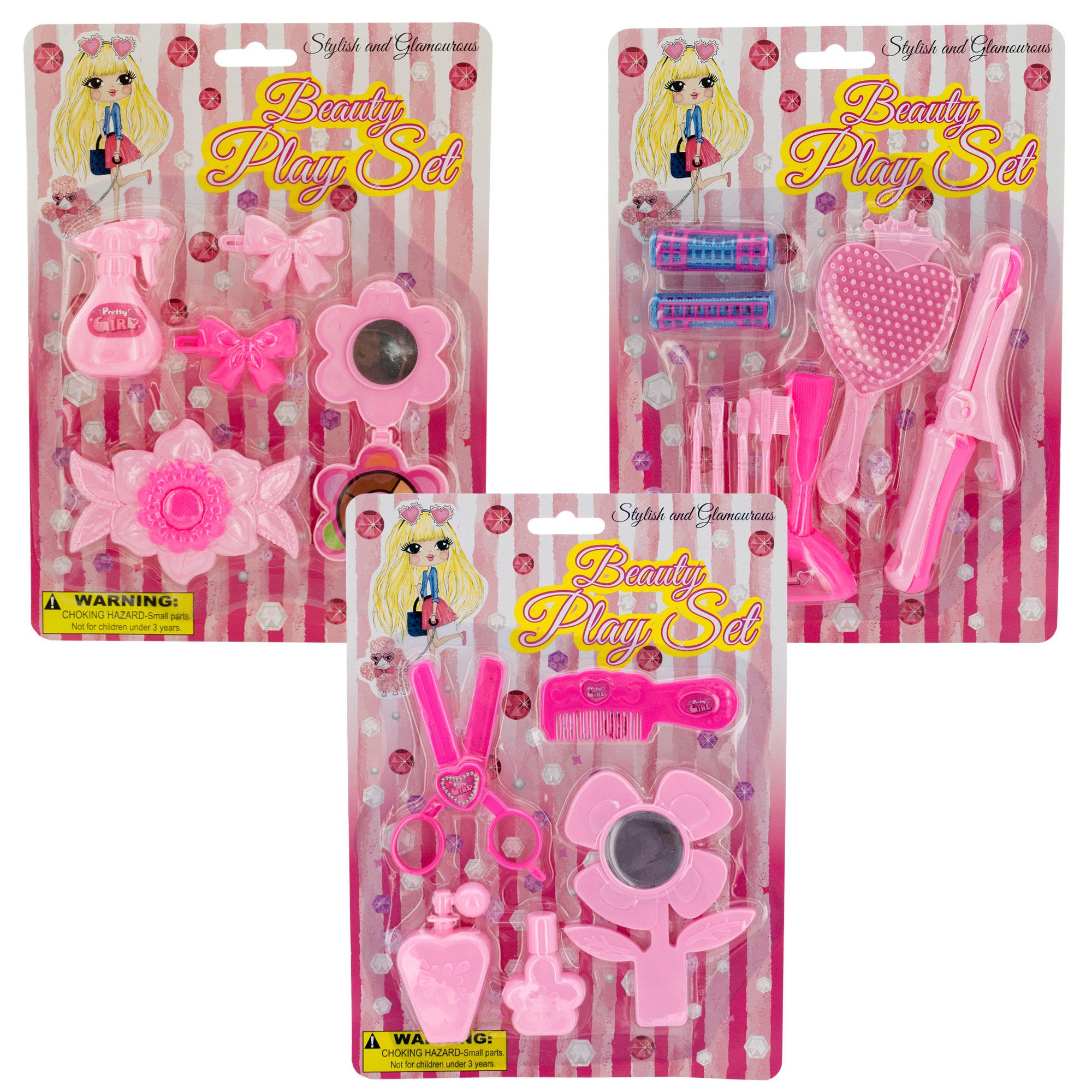 Mini BEAUTY Play Set - Qty 24