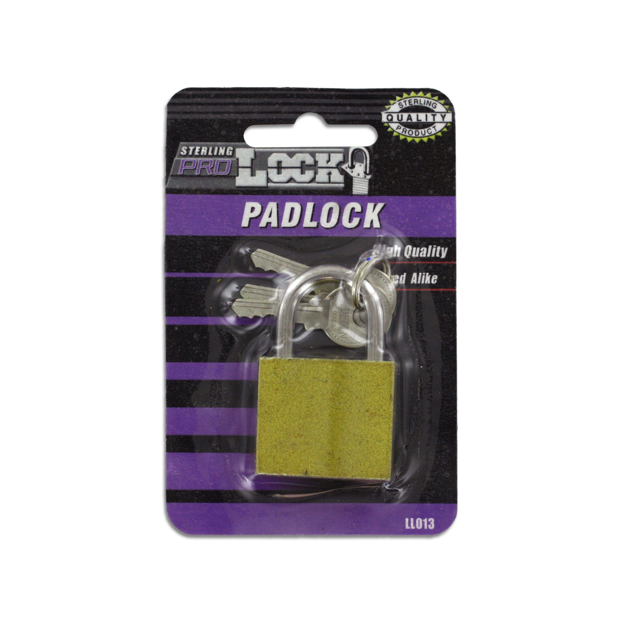 Iron Padlock with Keys - Qty 24