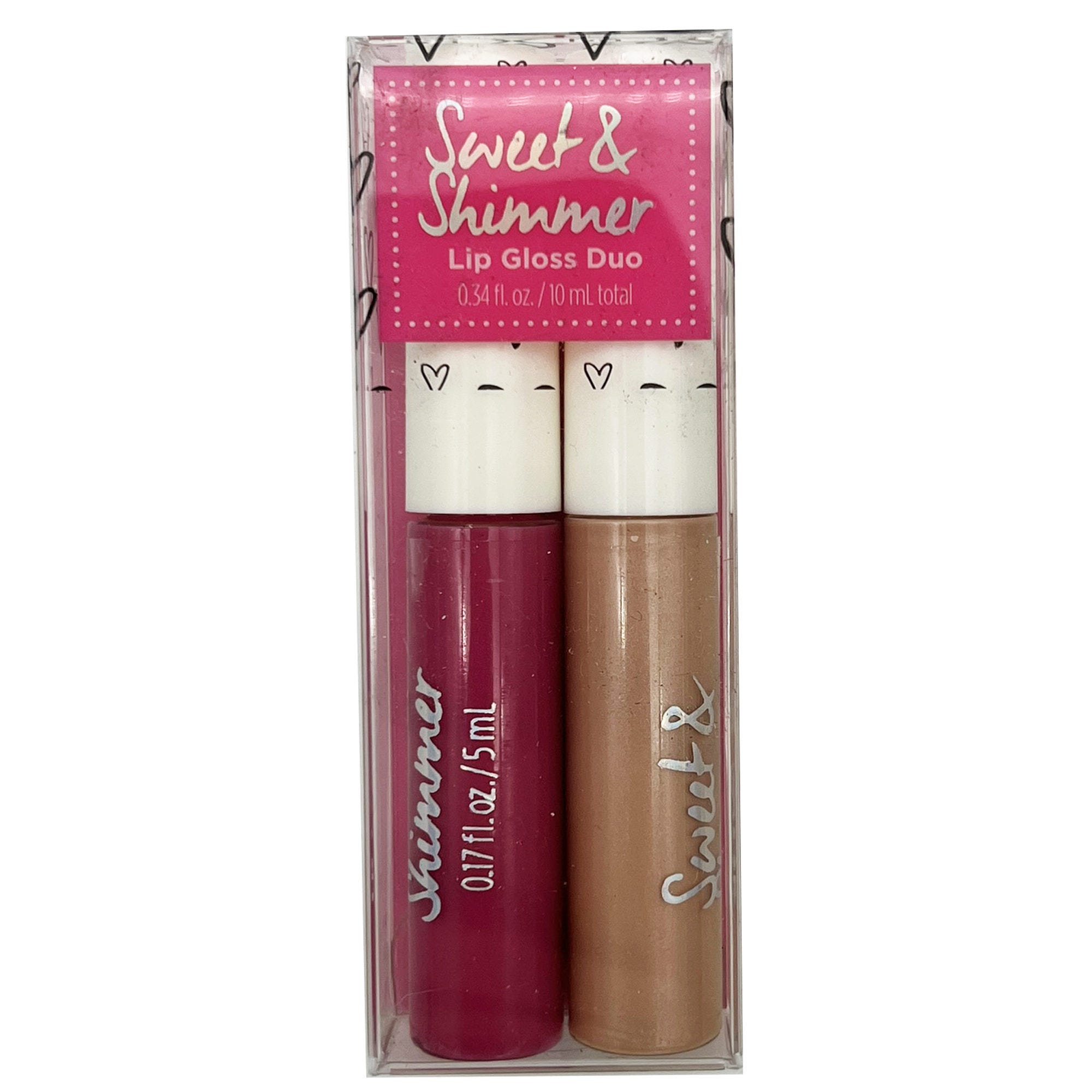 Sweet & Shimmer LIP GLOSS Duo - Qty 48