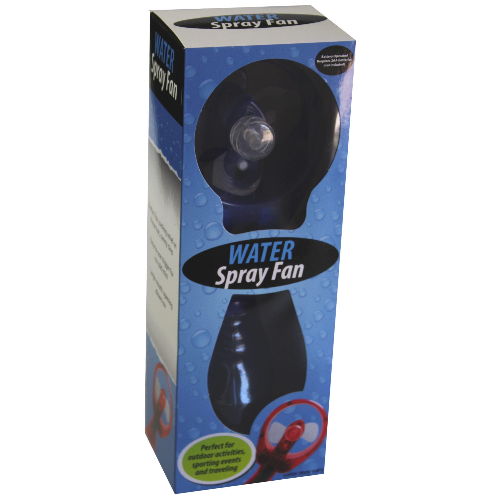 Water Spray FAN In Assorted Colors - Qty 6