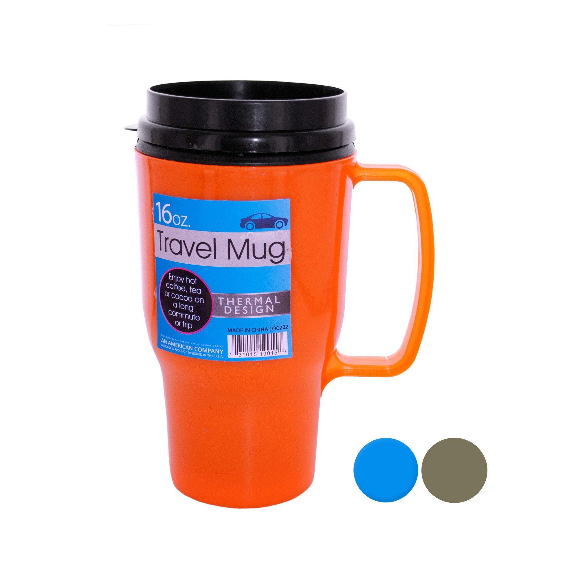 16 oz. Thermal Travel Mug - Qty 24