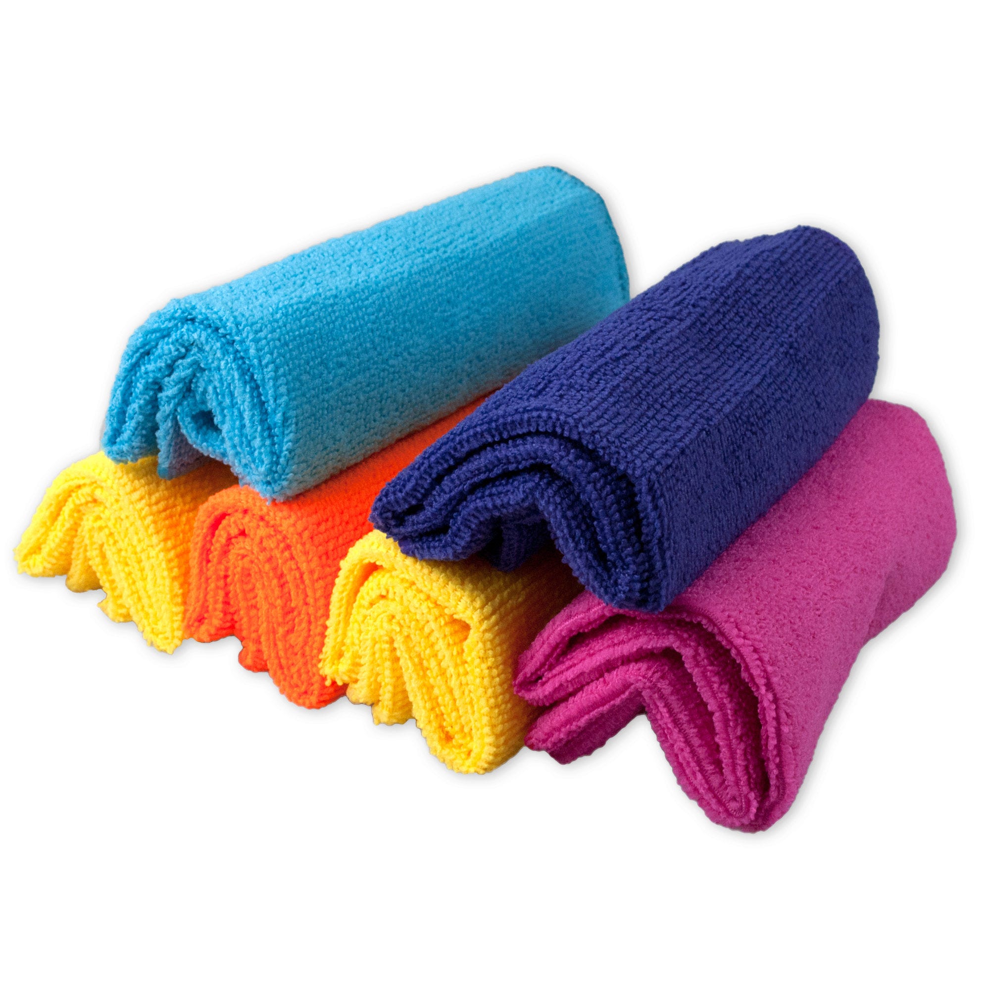 Multi-Purpose Microfiber Cloths Set - Qty 8